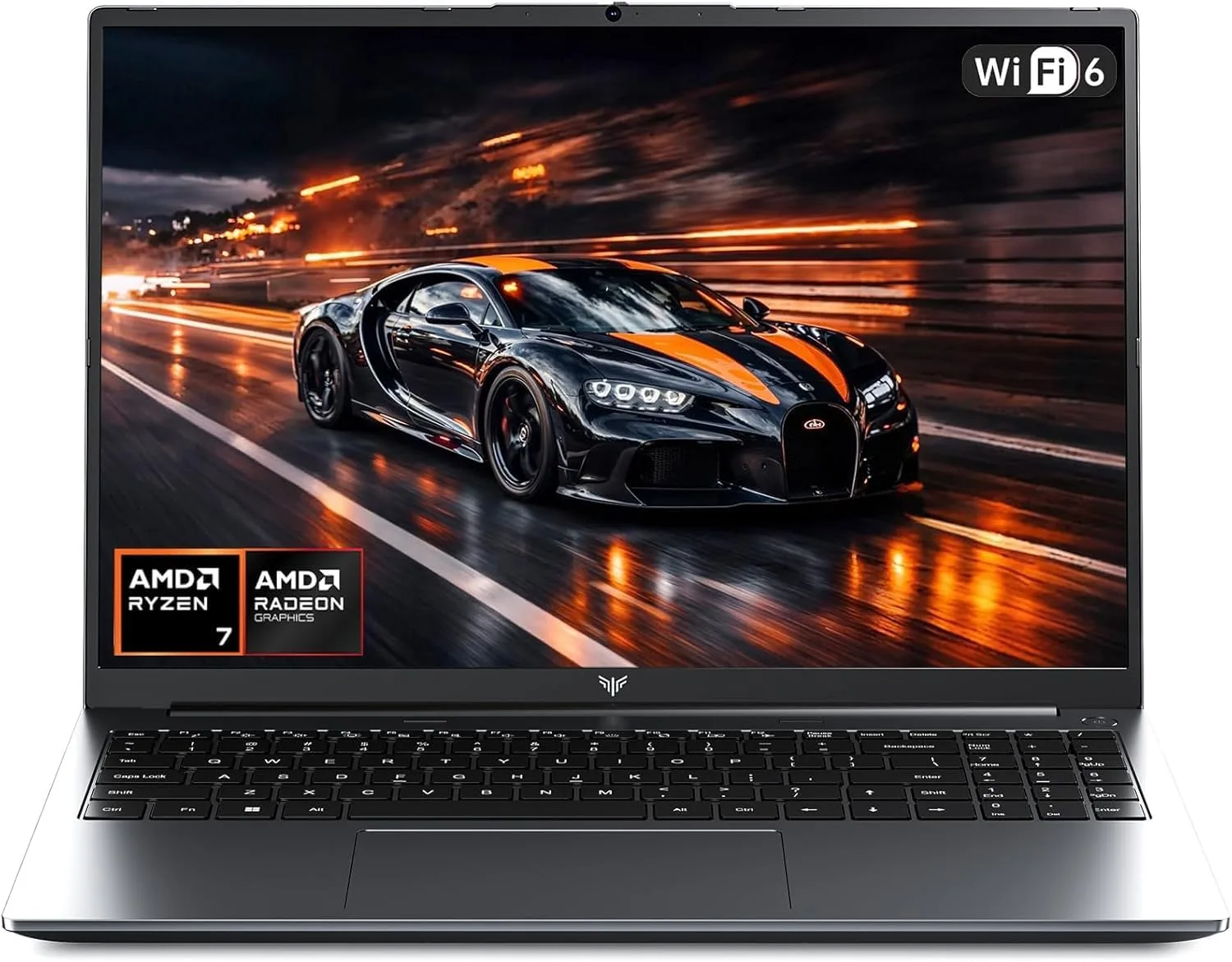 KAIGERR Gaming Laptop with AMD Ryzen 7430U(Up to 4.3GHz), 16GB DDR4 512GB SSD Laptop Computer, 1920P FHD Display, WiFi 6, USB3.2, Type_C, Webcam Cover Slide