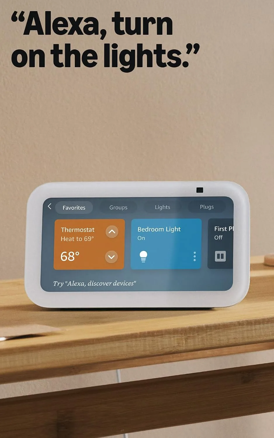 Echo & Alexa Amazon Echo Show 5 (newest model), Smart display, Designed for Alexa+, 2x the bass and clearer sound, Glacier White