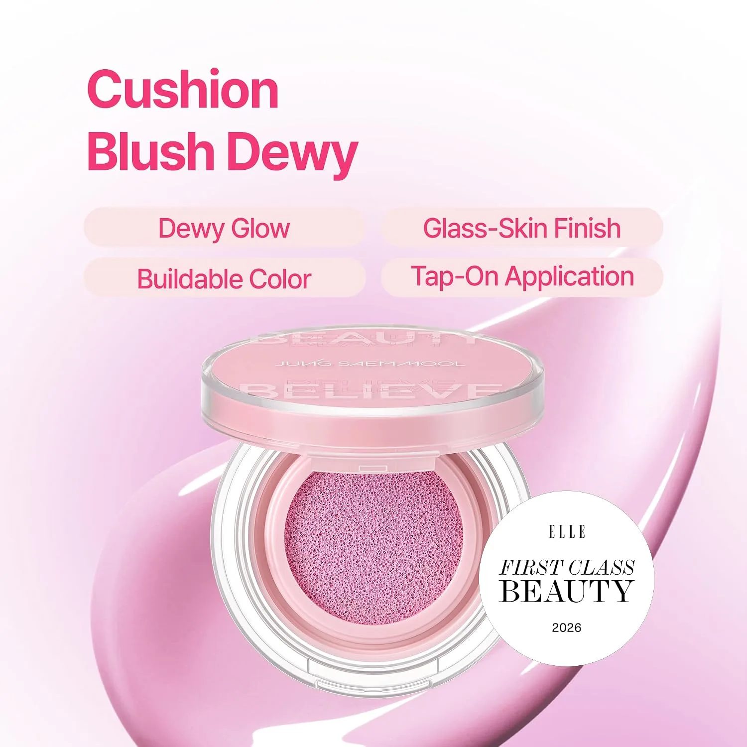 JUNG SAEM MOOL Artist Cushion Blush Dewy | Bubbly Pink