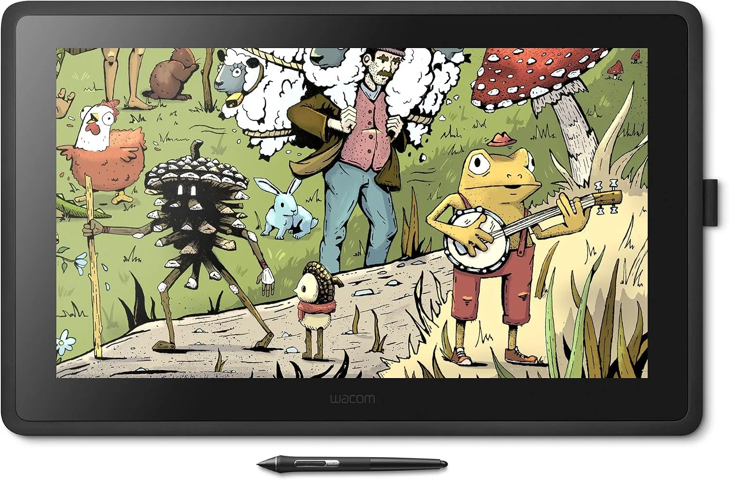 Wacom Cintiq 22, Drawing Tablet with Full HD Screen & Pro Pen 2