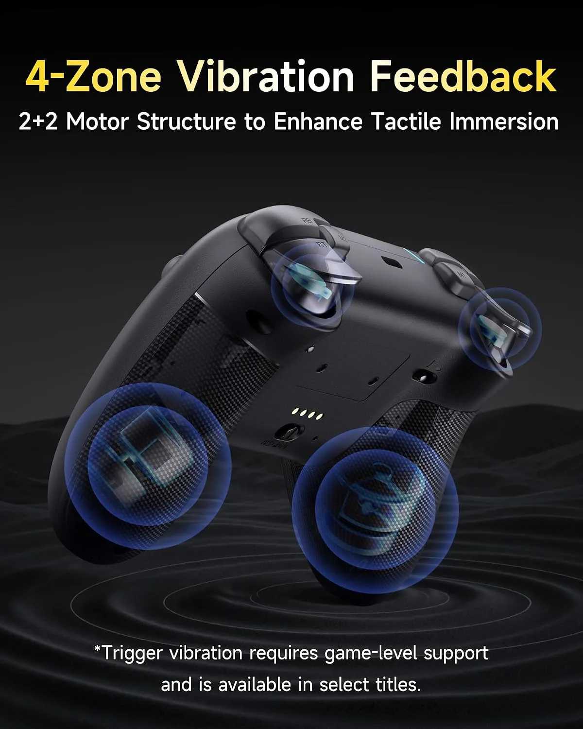 EasySMX X05Pro Wireless PC Gaming Controller with Smart Charging Dock