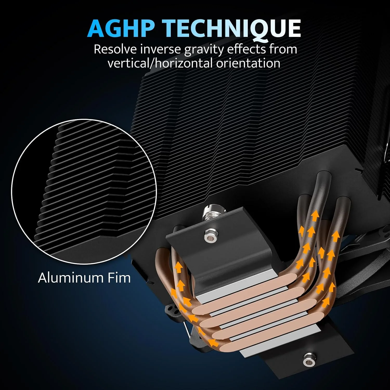 darkFlash Z4Pro Mist CPU Cooler, 120mm Single-Tower, TDP 200W, 4×Ф6mm Heatpipes, ARGB PWM PC Fans, CPU Air Cooler Compatible with Intel LGA115x/12xx/17xx; AMD AM4/AM5, 155mm in Height(Black)