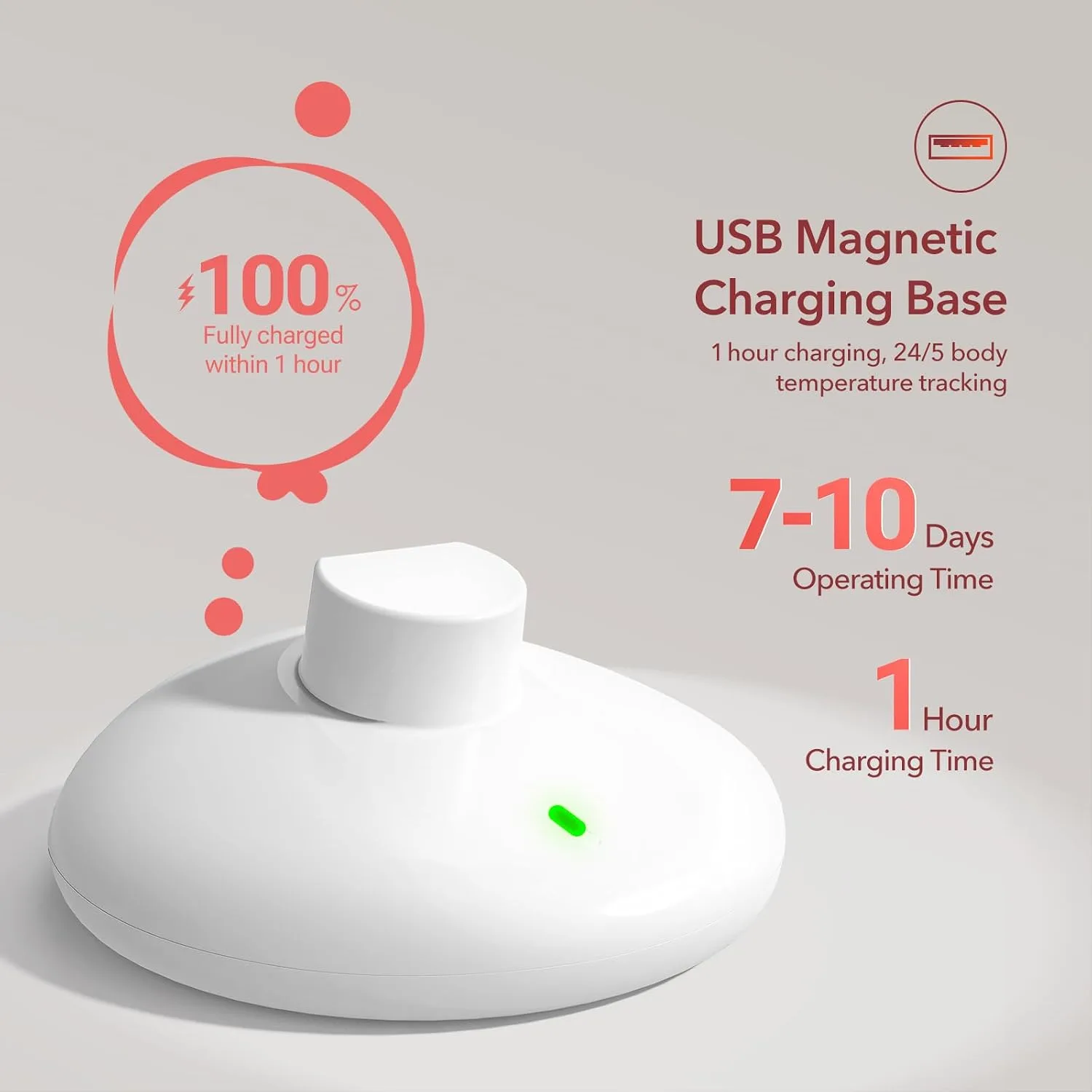 femometer Ring Gen1 for Fertility and Ovulation Tracking, Size8