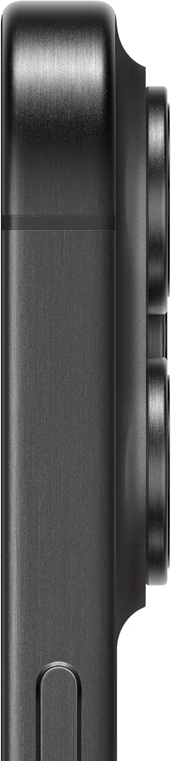 Apple iPhone 15 Pro Max, 256GB, Black Titanium - Unlocked (Renewed)