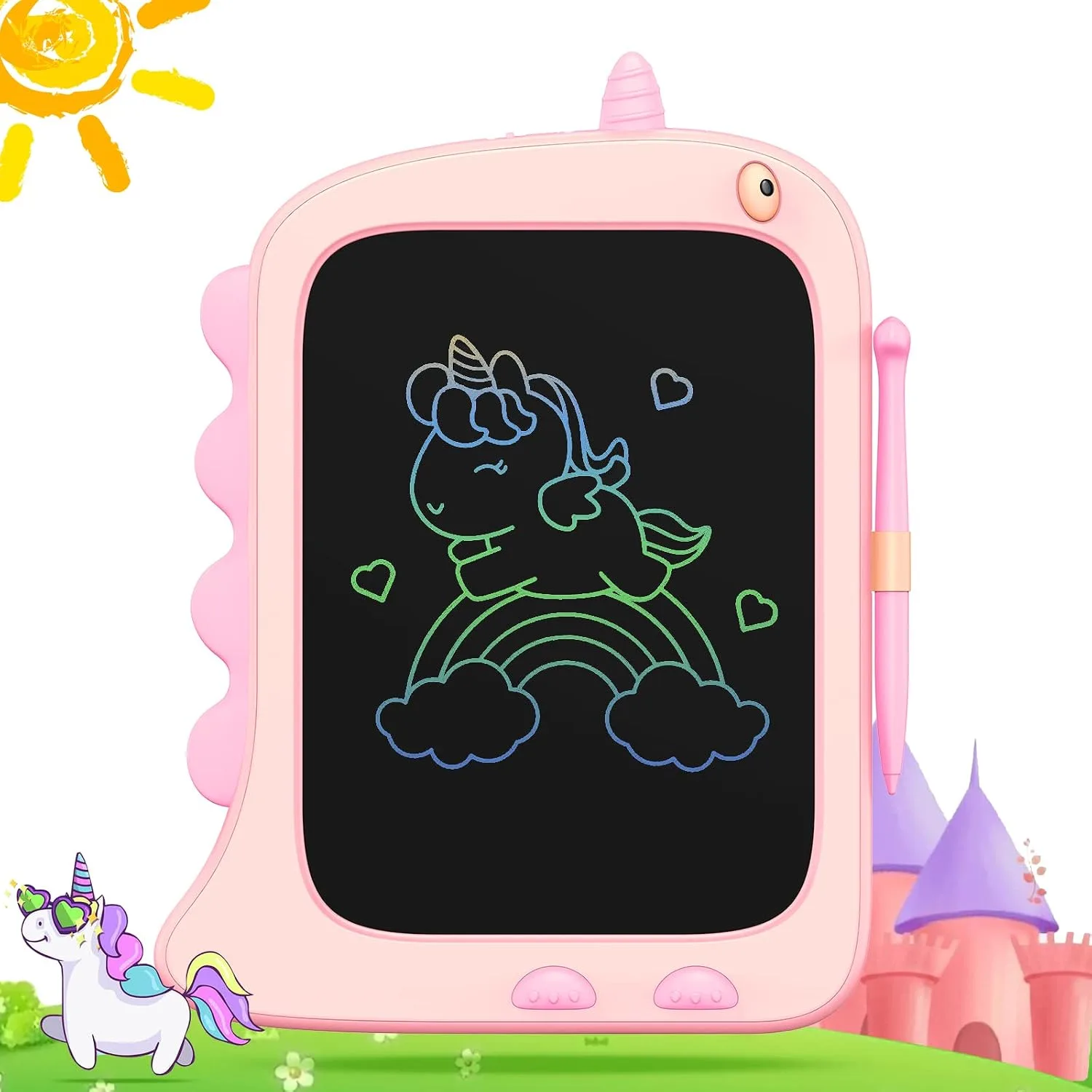 Pizarra LCD para dibujar Orsen Unicornio 8.5 pulgadas para niñas