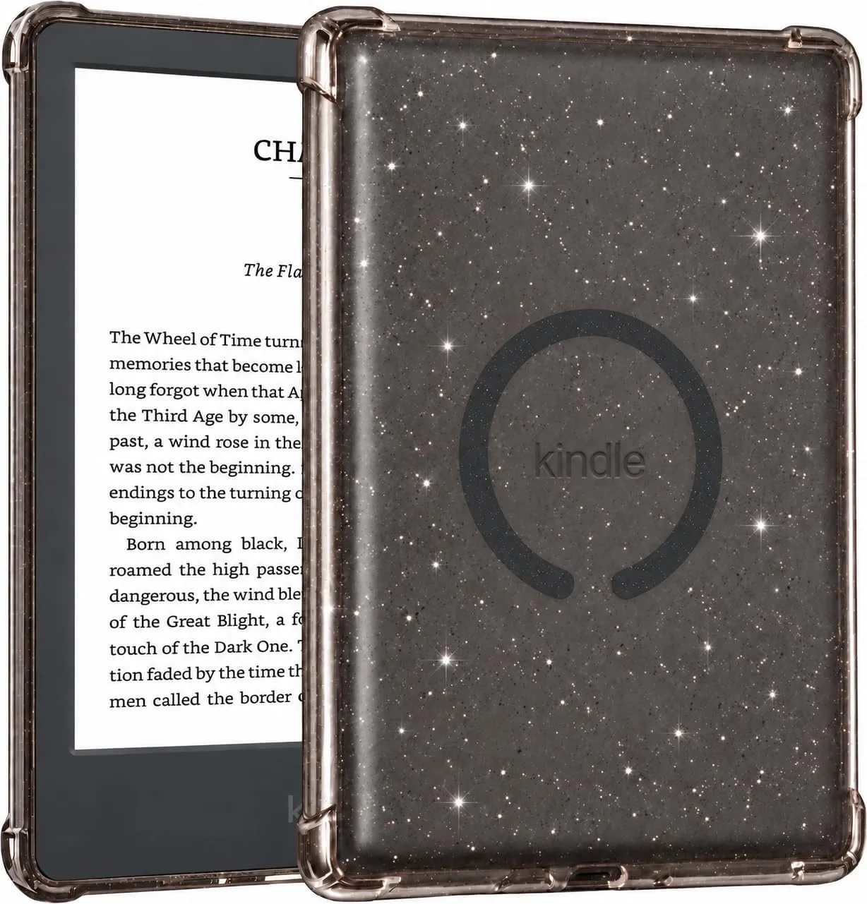 CoBak Magnetic Ring Clear Case for 6" Kindle Basic 12th Generation 2026