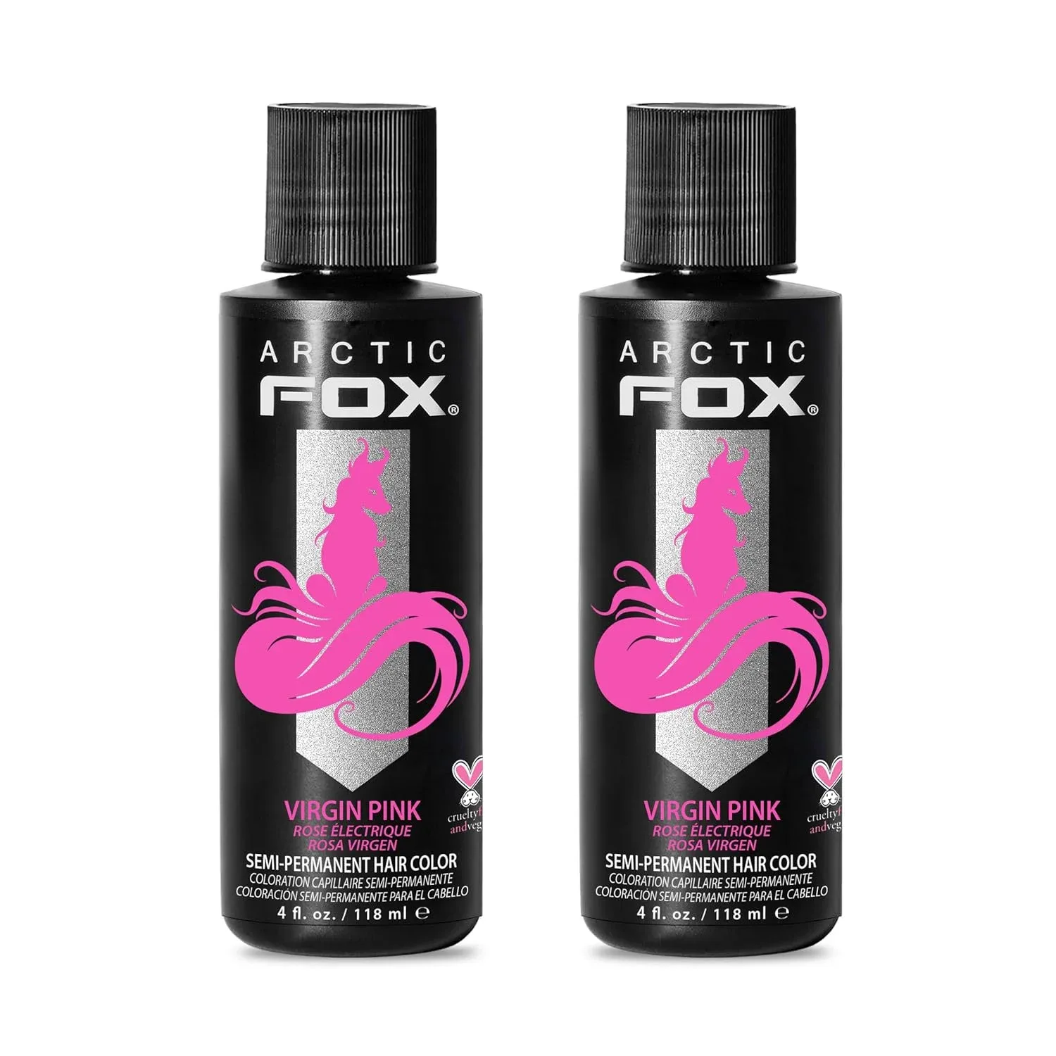Tintura Semipermanente Arctic Fox Virgin Pink 2x4 oz