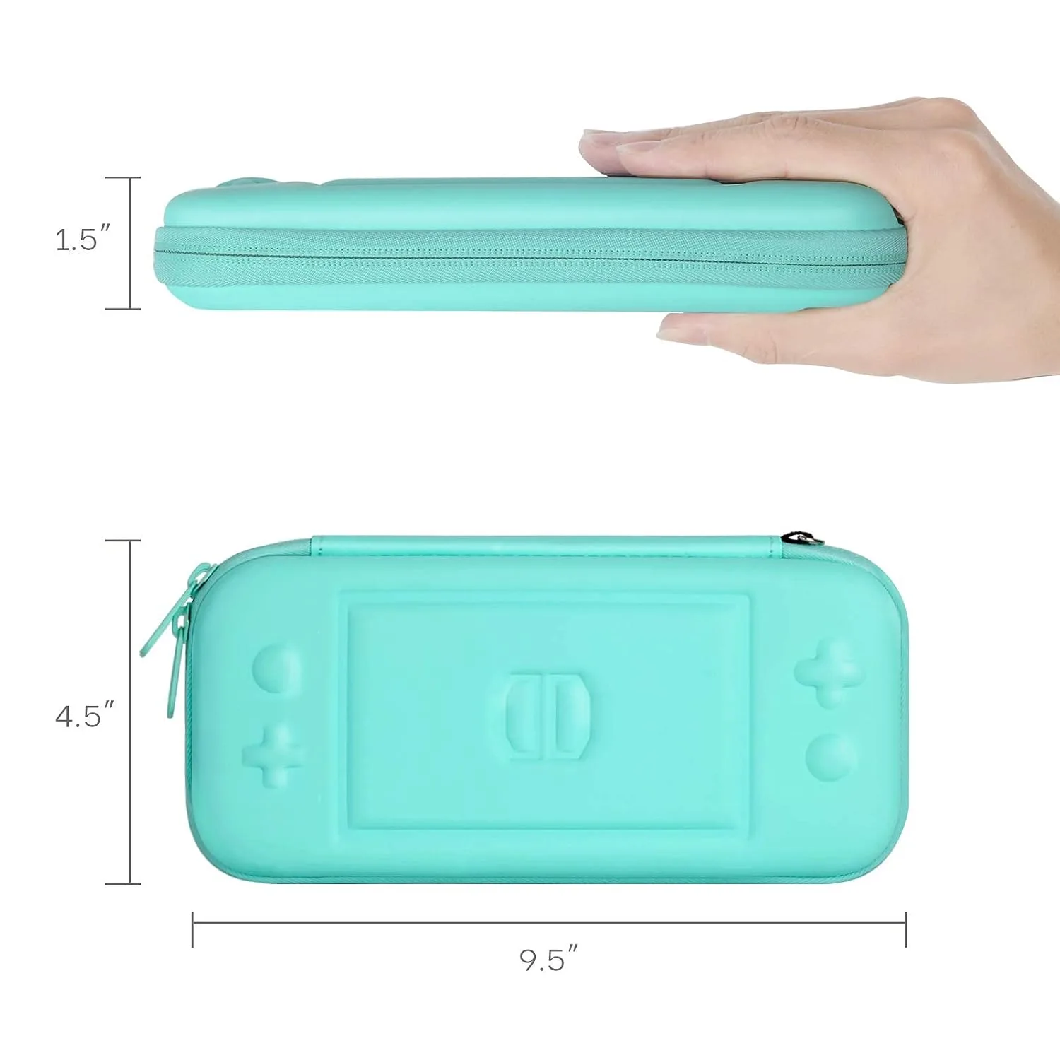 CoBak Carrying Case for Nintendo Switch Lite with 1 Screen Protector