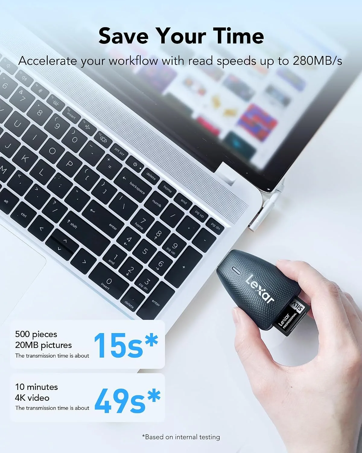 Lexar 256GB 2-Pack Silver PRO SD Card, 280MB/s Read, 4K, V60, U3, UHS-II