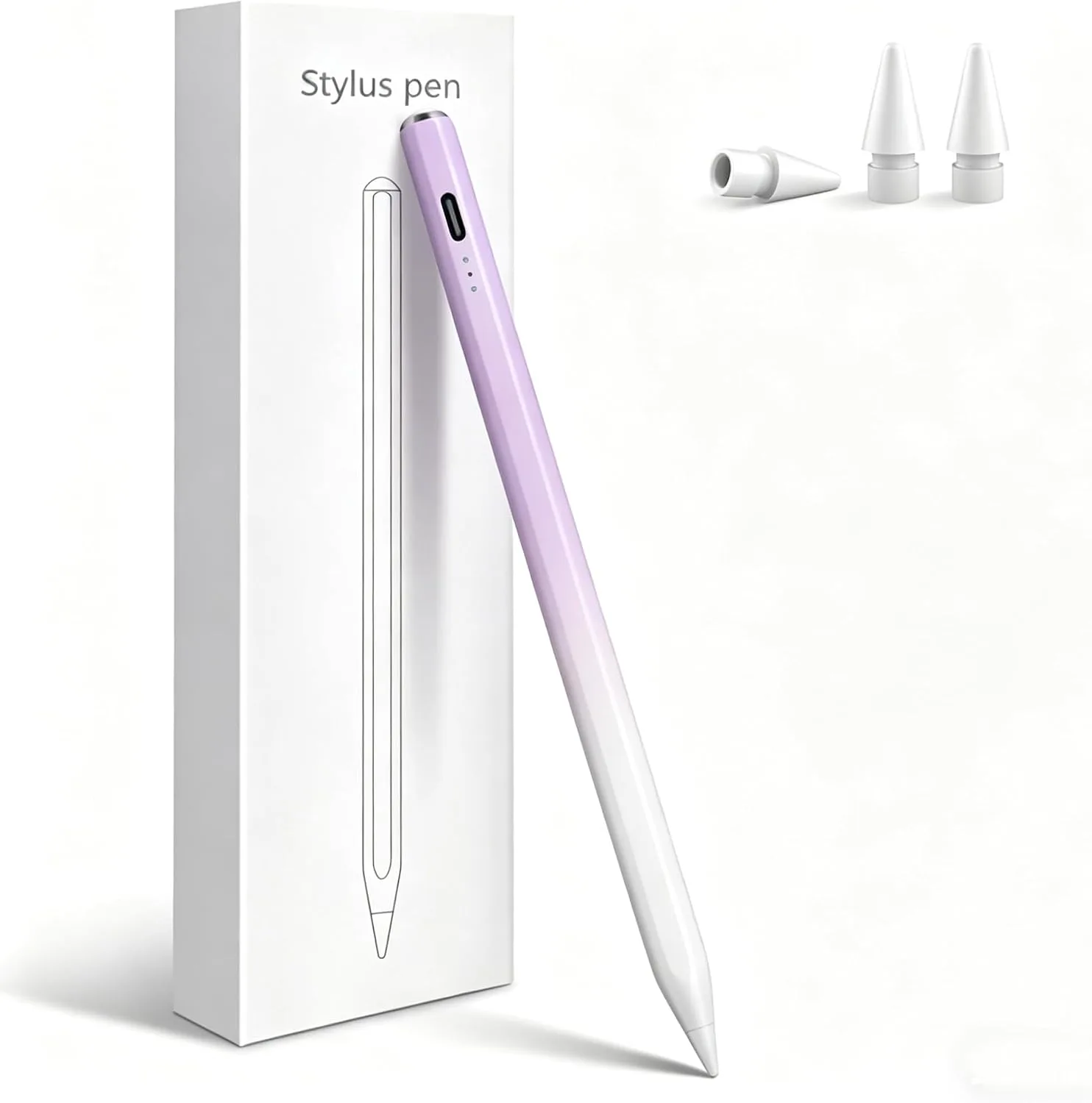 Stylus Pen for iPad 2026-2018 with 13mins Fast Charge,Tilt Sensitivity