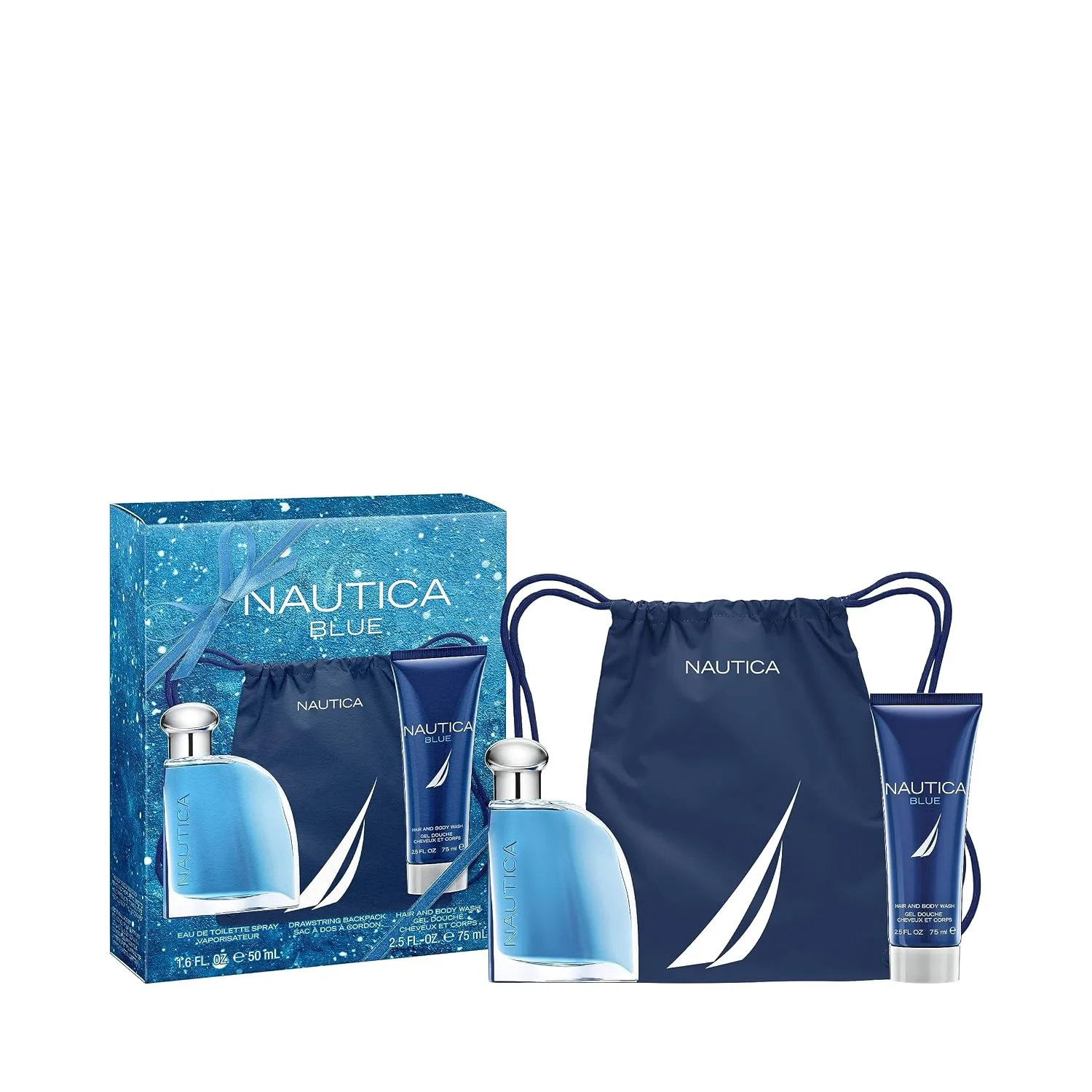 Nautica Nautica Blue Eau De Toilette Spray for Men, 3.4 Ounce, 3.4 ounces