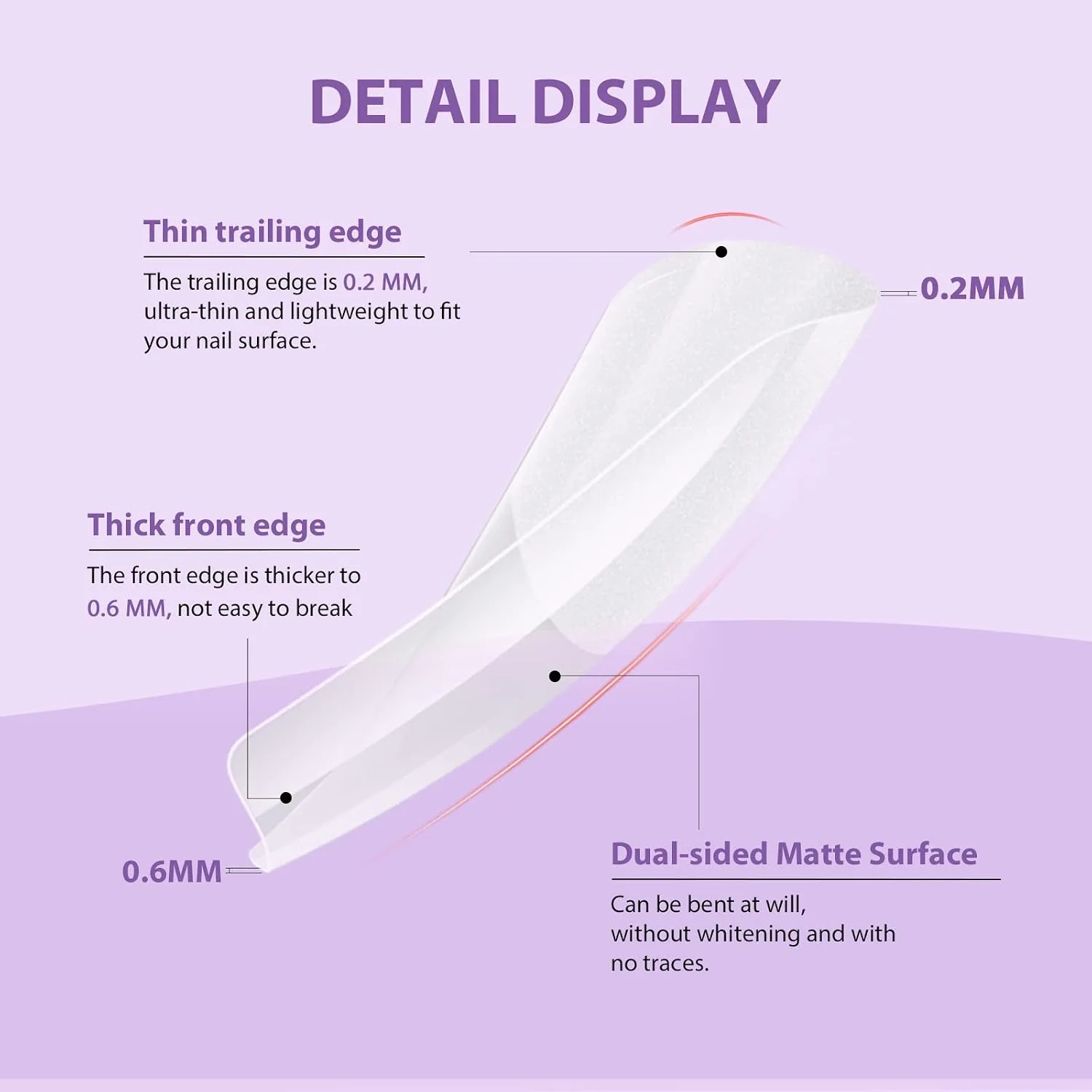 SAVILAND Long Coffin Soft Gel Nail Tips Kit, 500 PCS, Drill and U V Lamp