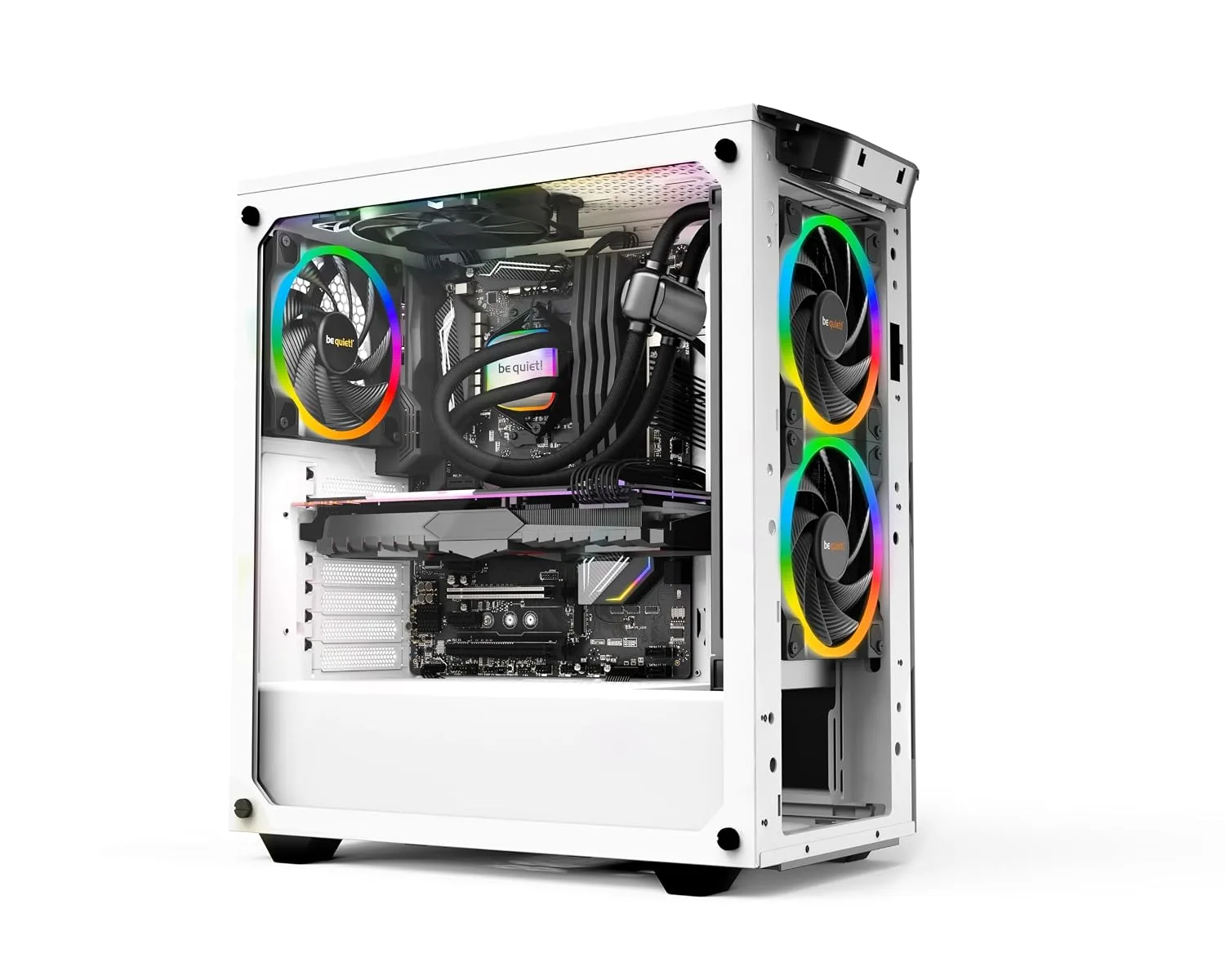 be quiet! Pure Loop 2 FX 280mm, CPU Liquid Cooler for Intel Core i3/i5/i7 or AMD Ryzen 3/5/7, ARGB LED Illumination, 2X Light Wings PWM high-Speed Fan -BW014