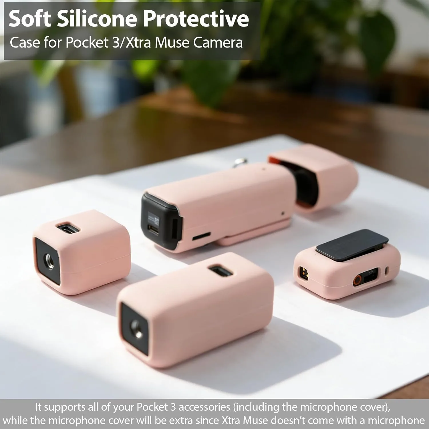 Case for DJI Osmo Pocket 3 / Xtra Muse Camera - Pink