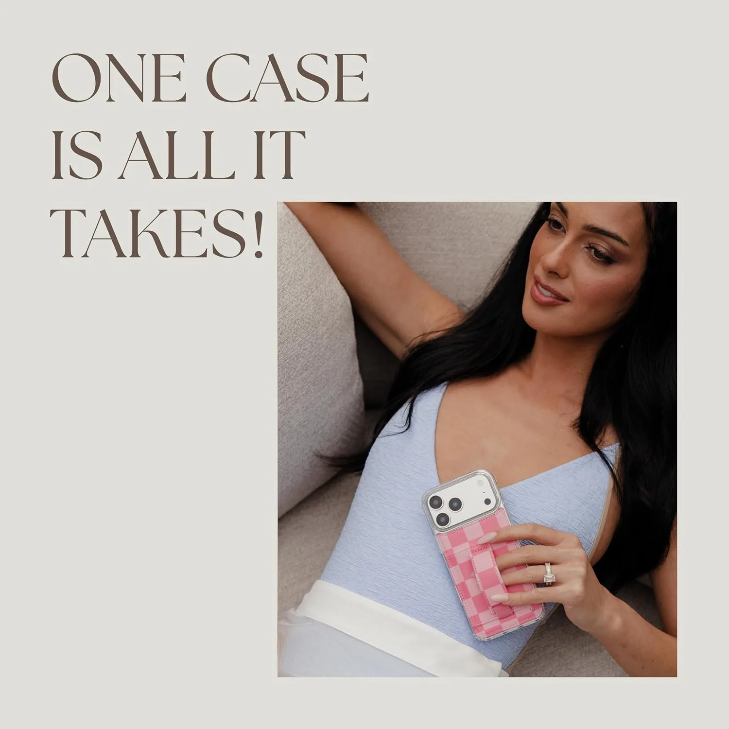 Walli Cases Wallet Phone Case for iPhone 16 Plus, Card Holder Kickstand