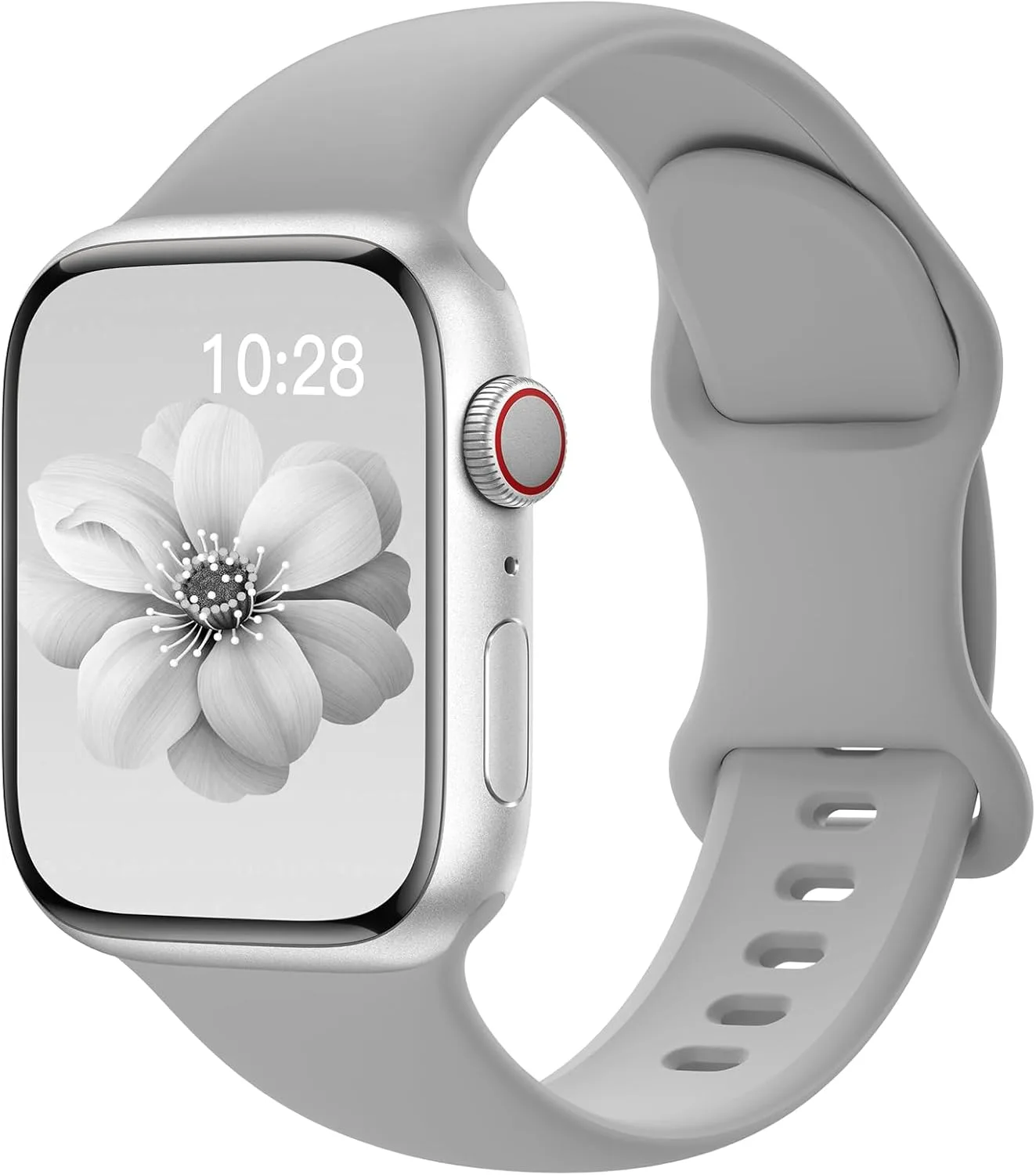 Correa de silicona Sport compatible con Apple Watch Supernana
