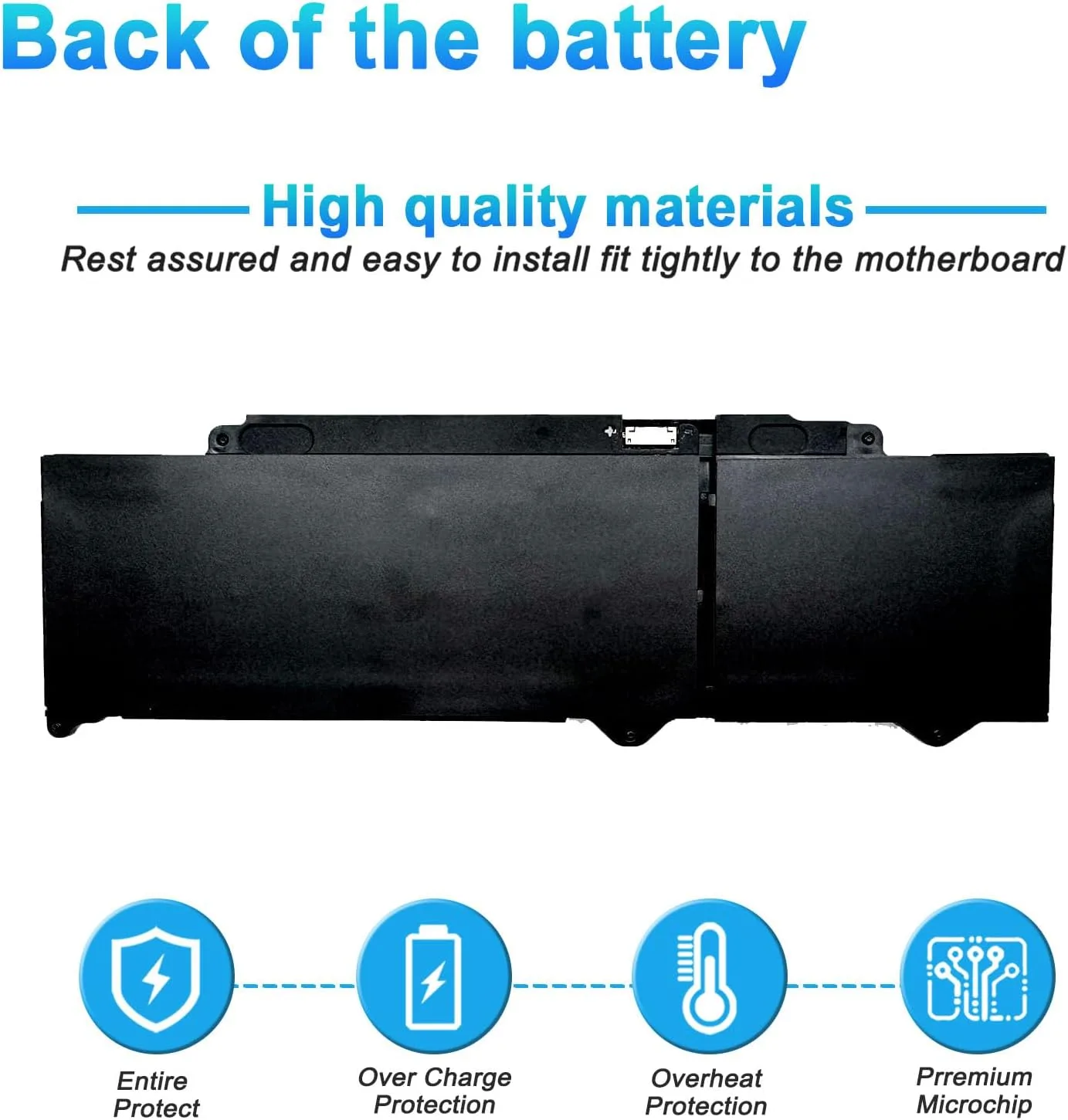 DR02P R73TC Battery for Dell Latitude 3440 5440 5450 5540 5550 7455