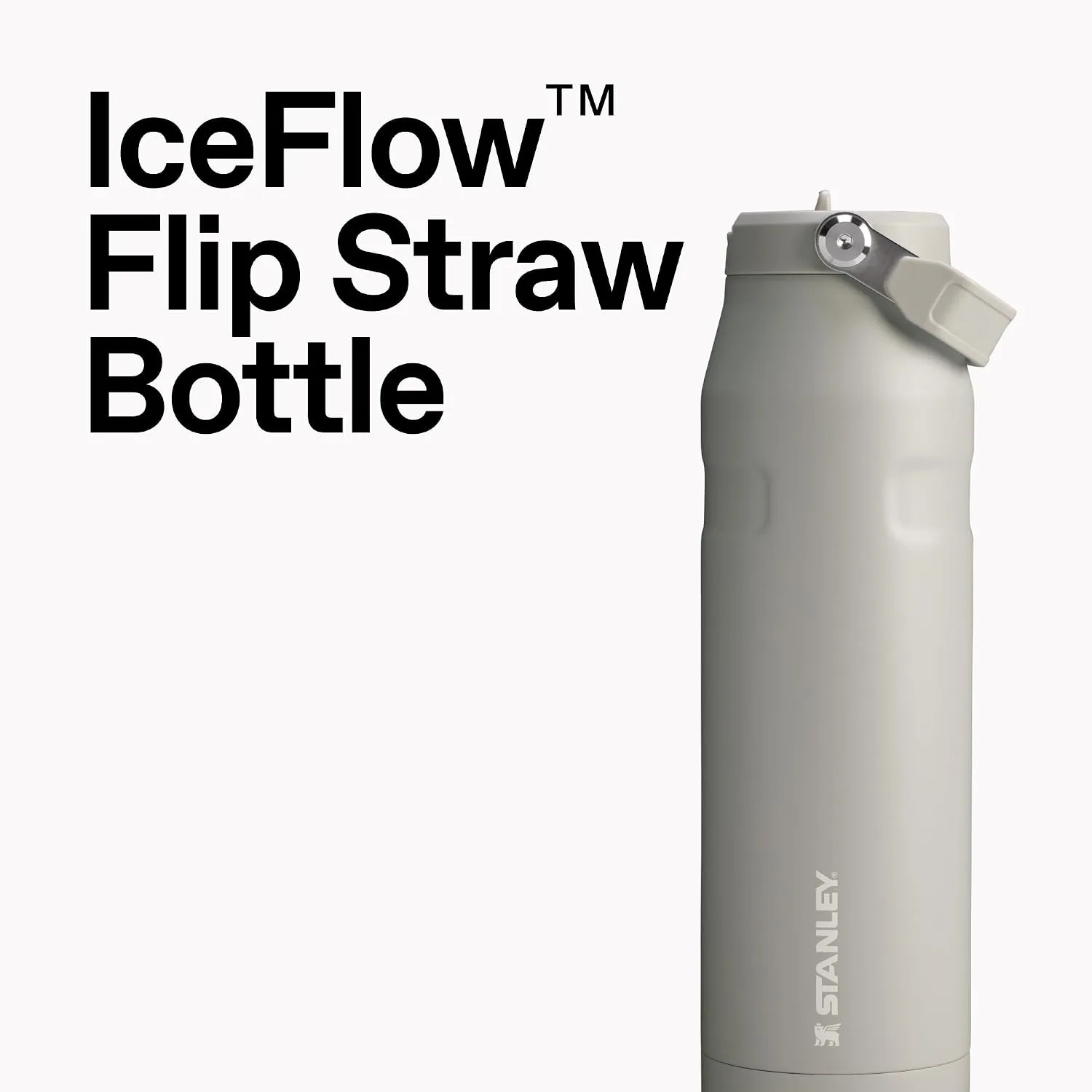 STANLEY IceFlow Flip Straw 2.0 Bottle, 24 oz, Sorbet Garden