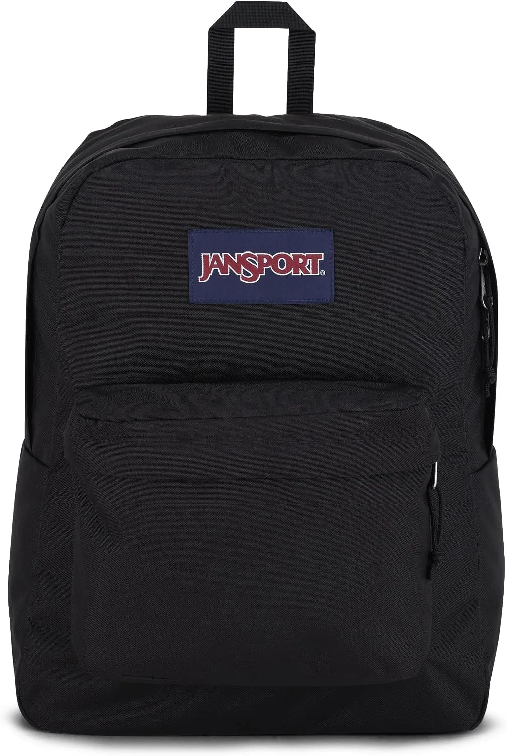 JanSport SuperBreak One Backpacks - Durable, Lightweight Bookbag with 1 Main Compartment, Front Utility Pocket with Built-in Organizer - Premium Backpack, Black