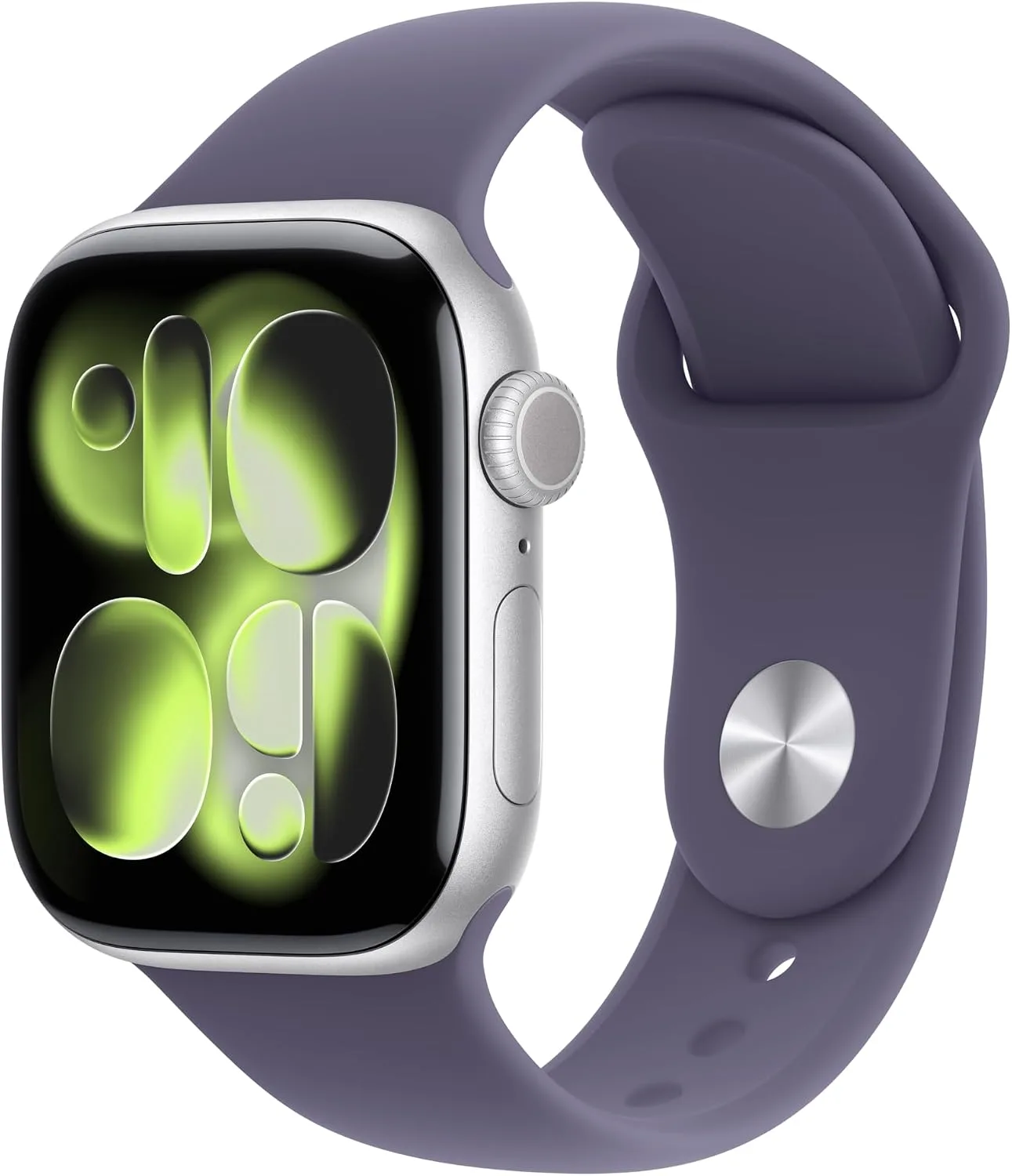 Apple Watch Series 11 GPS 42mm Caja Aluminio Plata con Correa Sport Purple Fog