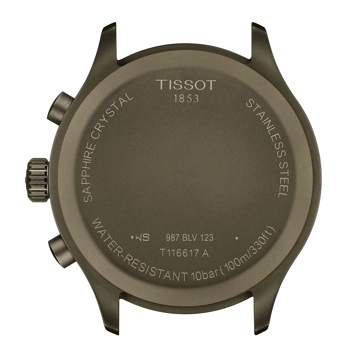 Tissot Chrono XL, Swiss Quartz Chronograph, 45mm, Khaki Dial, Men’s Watch