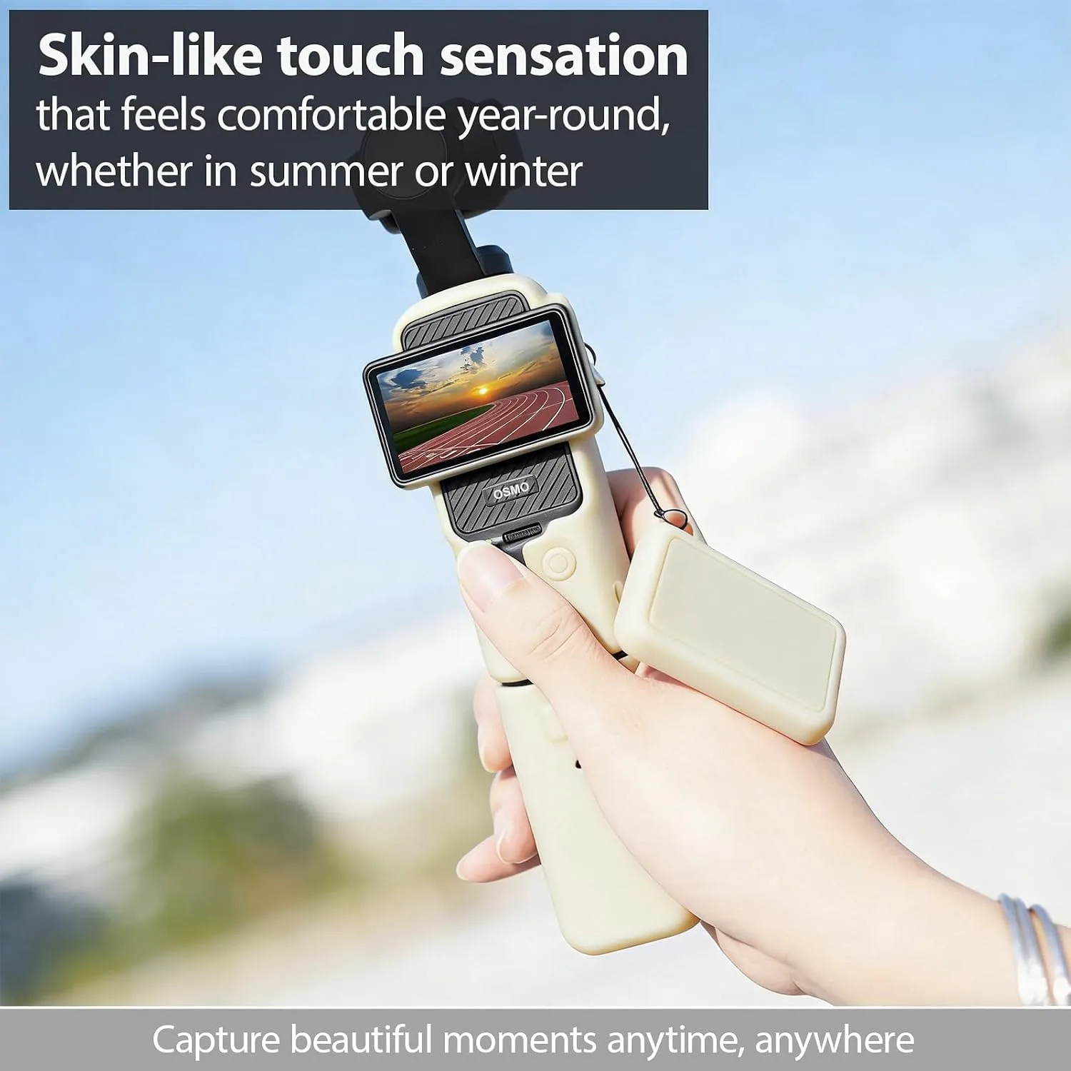 Case for DJI Osmo Pocket 3 / Xtra Muse Camera - Beige
