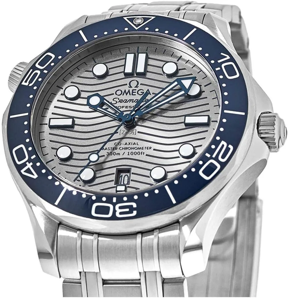 Omega Seamaster Automatic Grey Dial Men's Watch 210.30.42.20.06.001