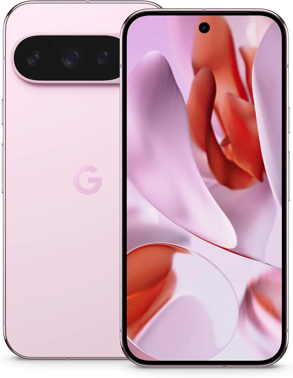 Google Pixel 9 Pro, 256GB, Rose Quartz - Unlocked (Renewed)