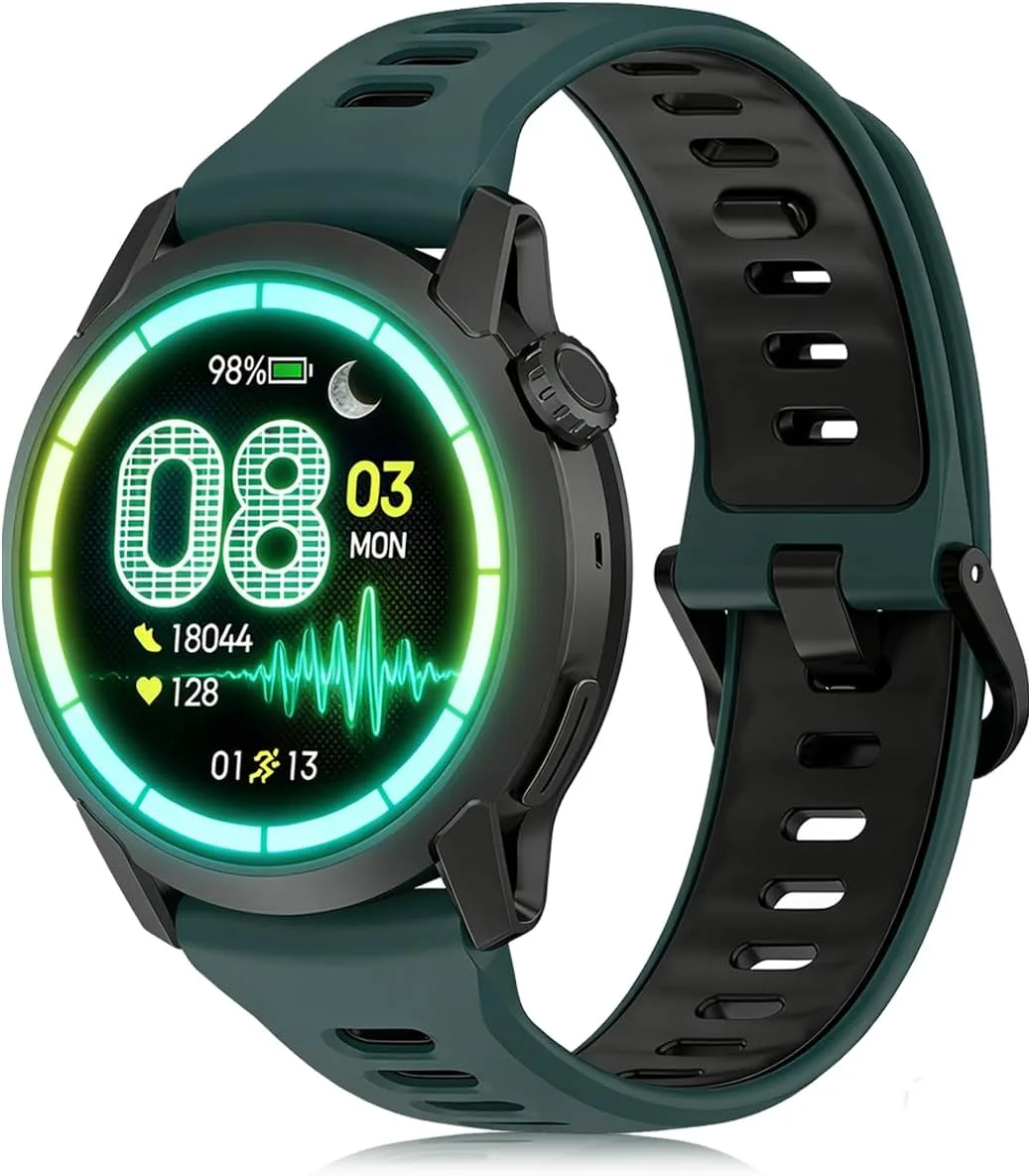 Silicone Bands Compatible with COROS PACE 3/4/Pro, COROS APEX PRO/2 Pro/APEX 46 MM/APEX 4 42 MM, Replacement Breathable Smartwatch Straps for Women and Men