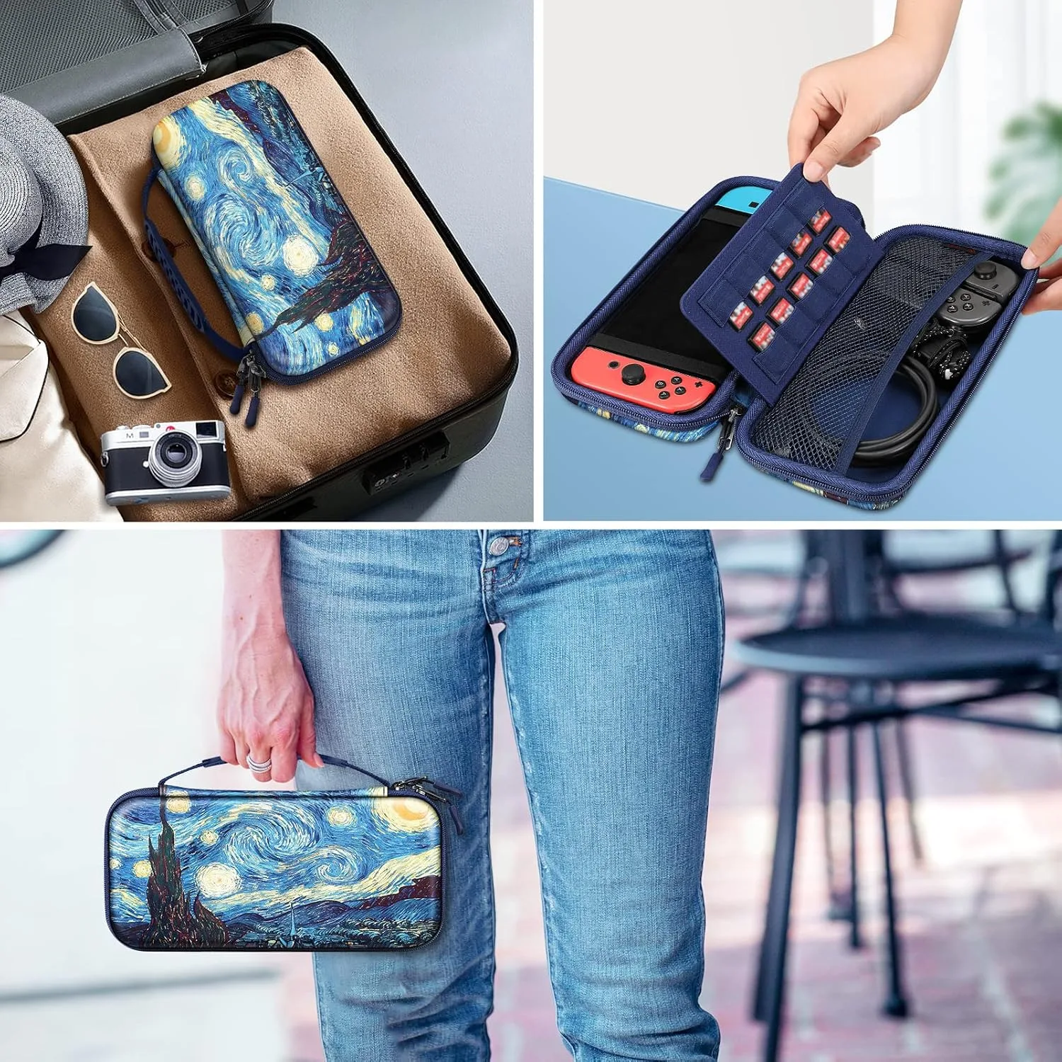 FINTIE Carrying Case for Nintendo Switch / Switch OLED Model (2021)