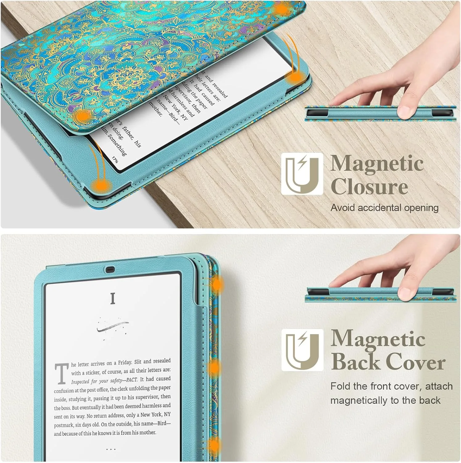 Fintie Case for 7"/6.8" Kindle Paperwhite 12th/11th Gen & Kindle Colorsoft