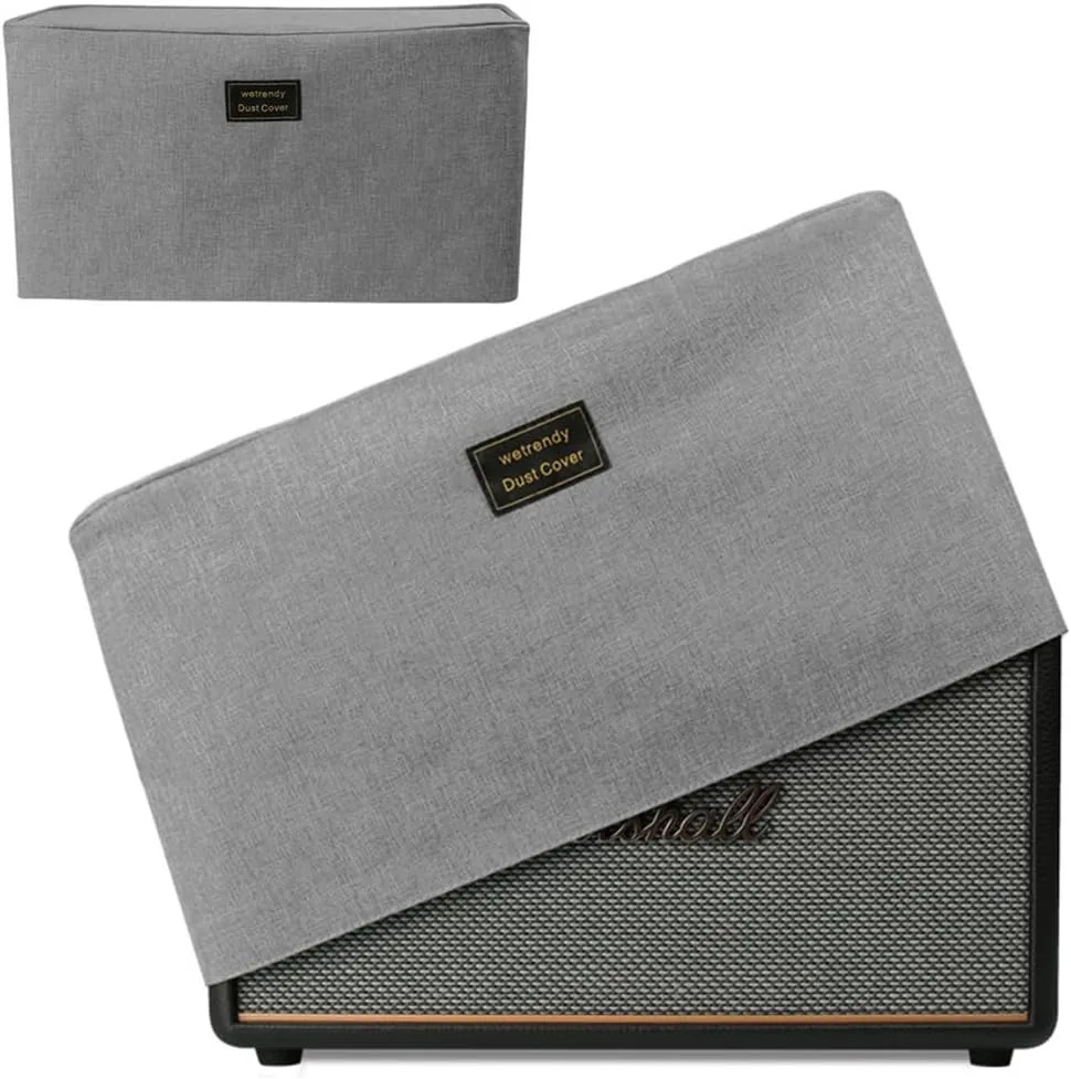 Coyktonty Protective Cover for Smart Speaker dust Marshall STANMORE 3, Tearproof Protective Fabric (grey)