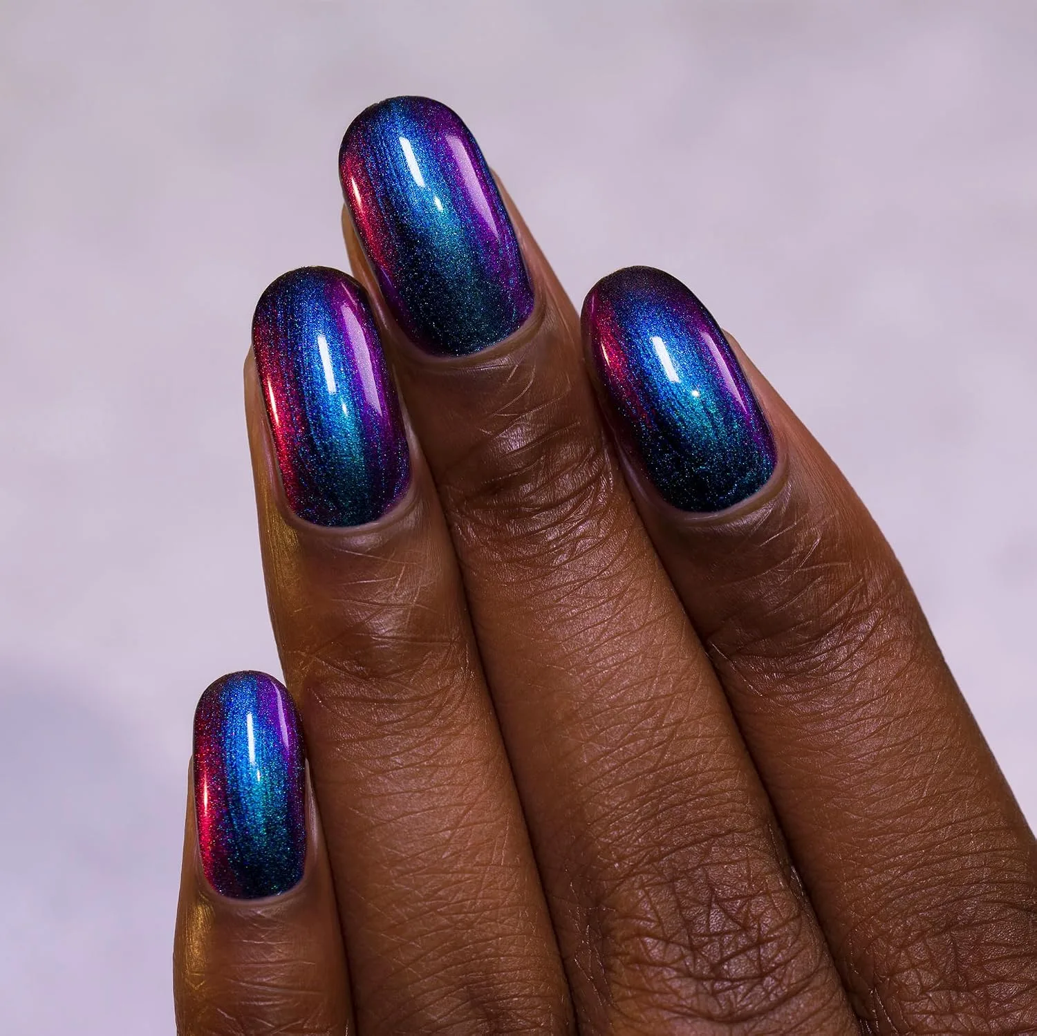 ILNP Birefringence - Blue, Purple, Red, Green, Yellow, Orange Ultra Chrome Color Shifting Nail Polish