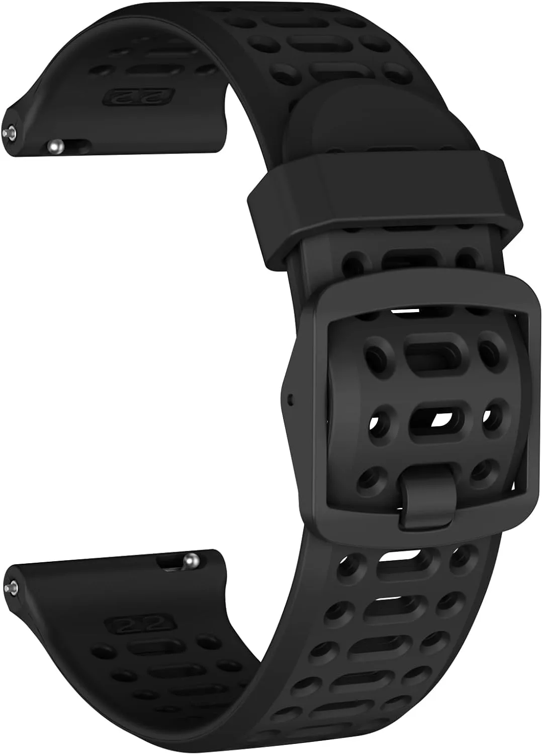 Compatible with COROS Pace 3 Watch Band, 22mm Quick Release Sports Silicone Watch Band Breathable Wristband Strap Women Men Strap for COROS APEX 2 Pro/APEX 46mm/APEX Pro