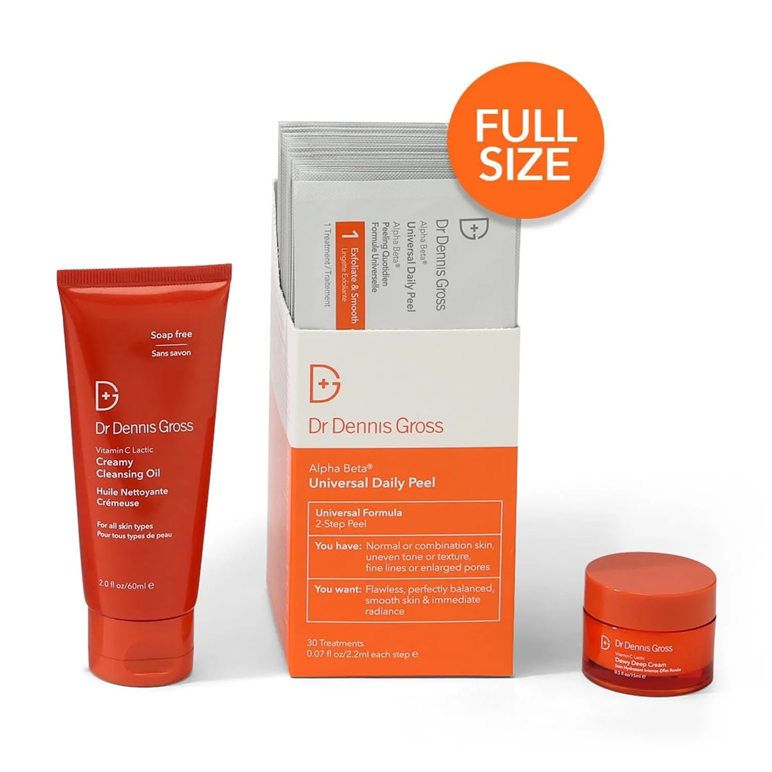 Dr Dennis Gross Radiant, Smooth & Firm Skincare Kit