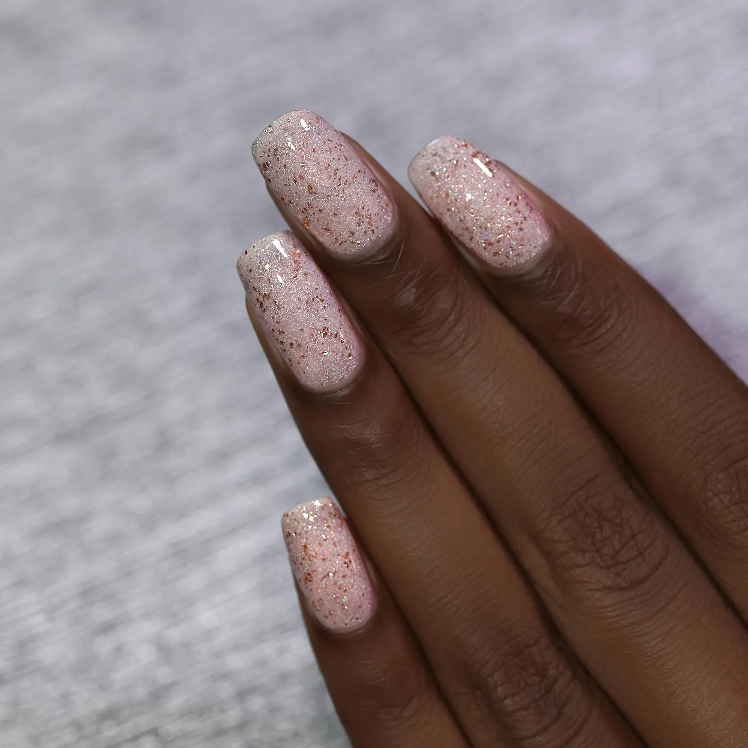ILNP Compass - Metallic Copper Flakie Topper Nail Polish