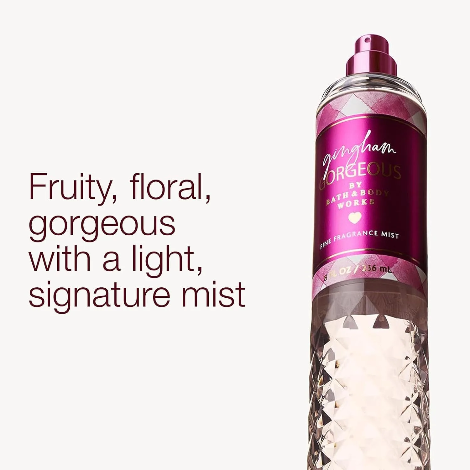 Bath & Body Works Gingham Gorgeous Fine Fragrance Mist, 8 fl oz, 2 Pack