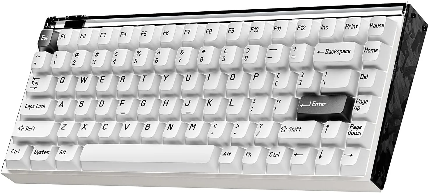MelGeek MADE84 Ultra+ Wired Hall Effect Magnetic Gaming Keyboard