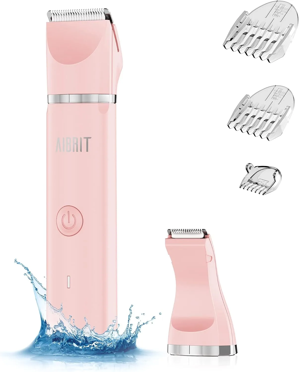 Máquina para afeitar Aibrit Pro Bikini eléctrica para mujer 2 en 1 impermeable