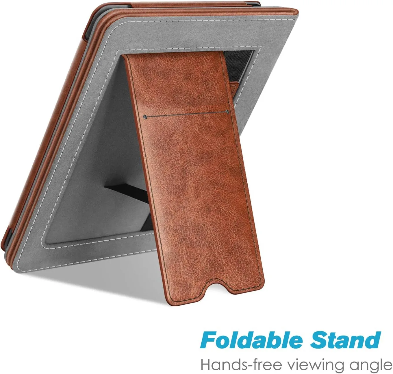 Fintie Stand Case for 6" Kindle Paperwhite 10th Gen 2018, Vintage Brown