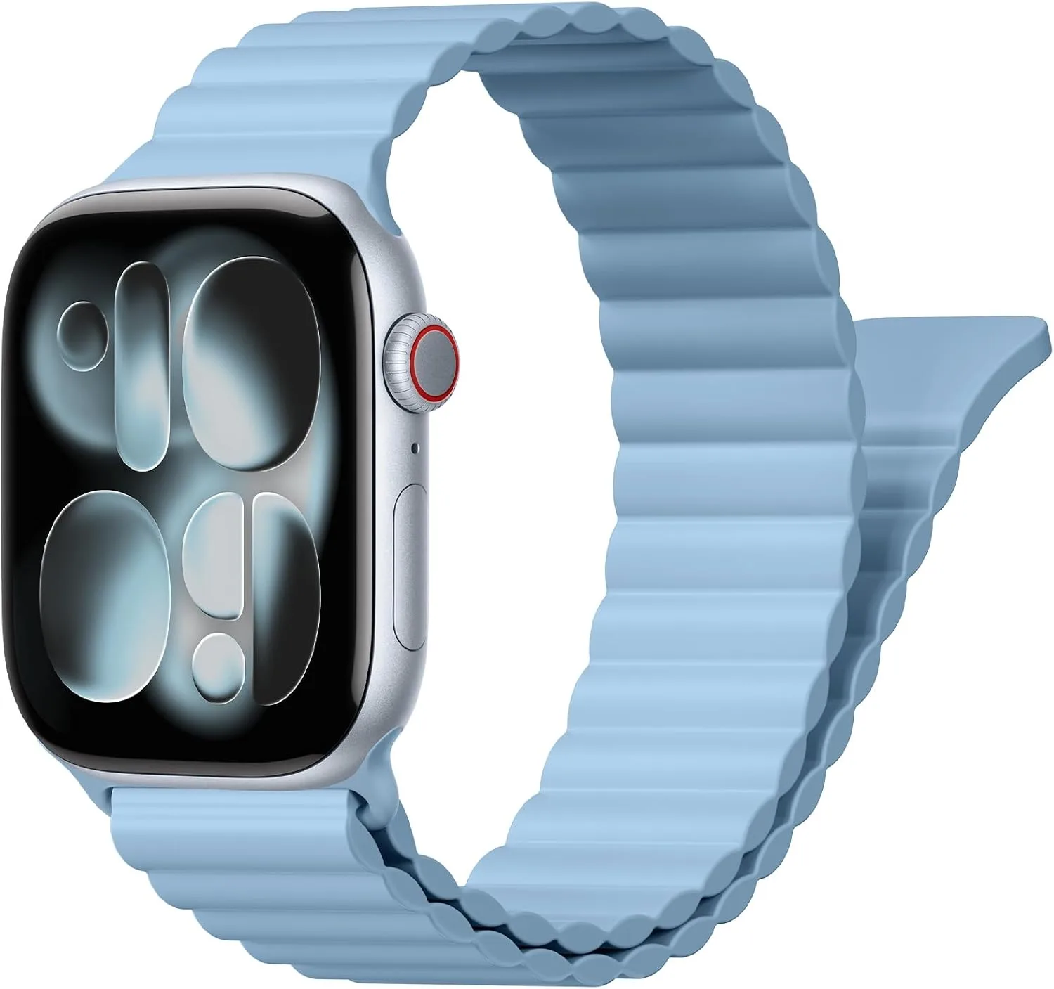 Correa Magnética Sport para Apple Watch 38-49mm BXUXOHS Silicona