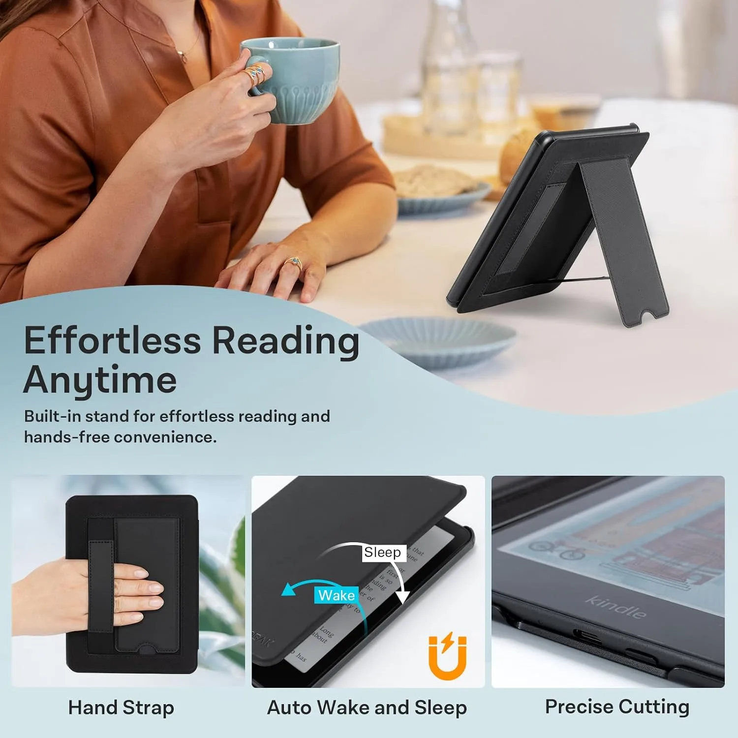CoBak Stand Case for 7" Kindle Paperwhite & Kindle Colorsoft 12th Gen 2024
