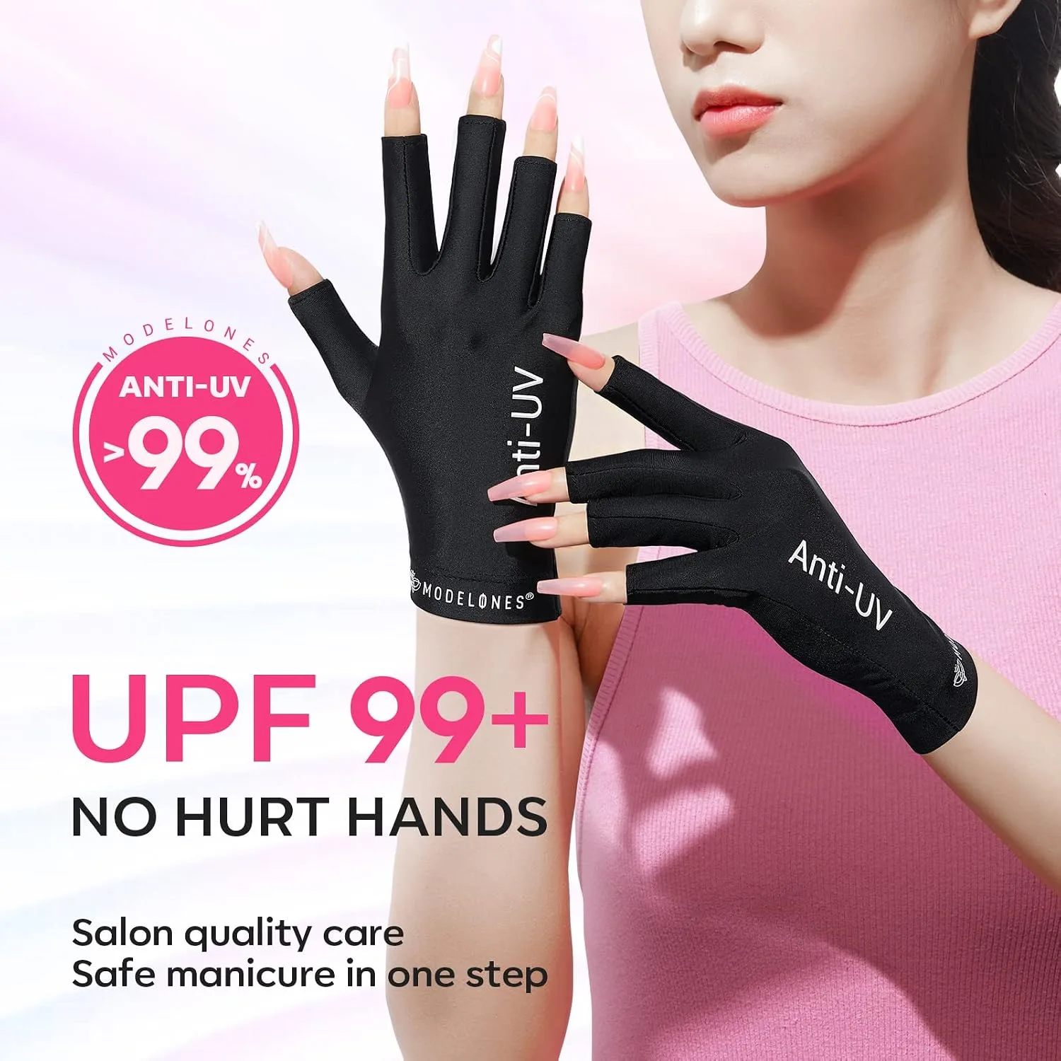 Modelones UV Nail Lamp 48 W Nail Dryer with 3 Timer Settings