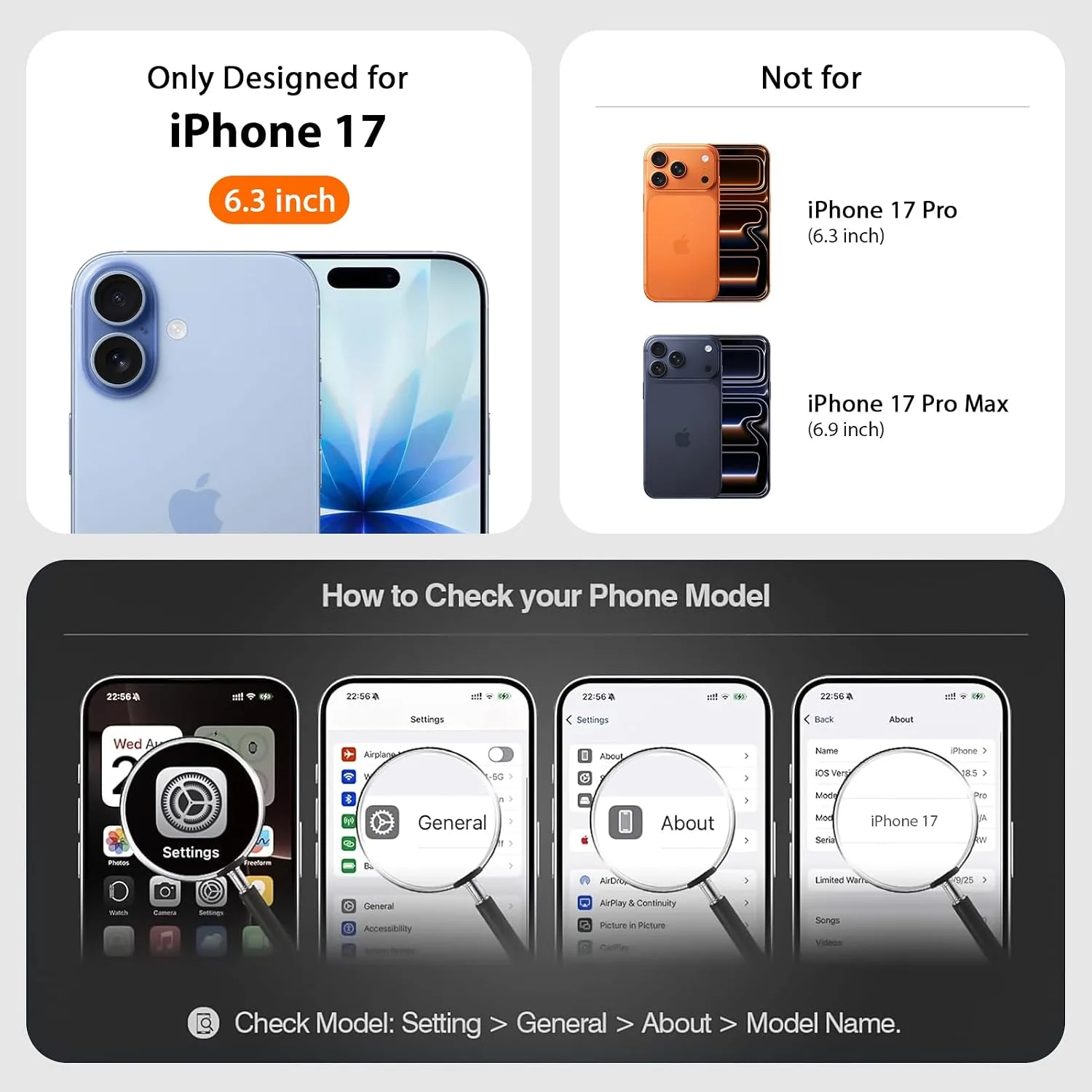 Wallet Phone Case Crafted for iPhone 17 Black