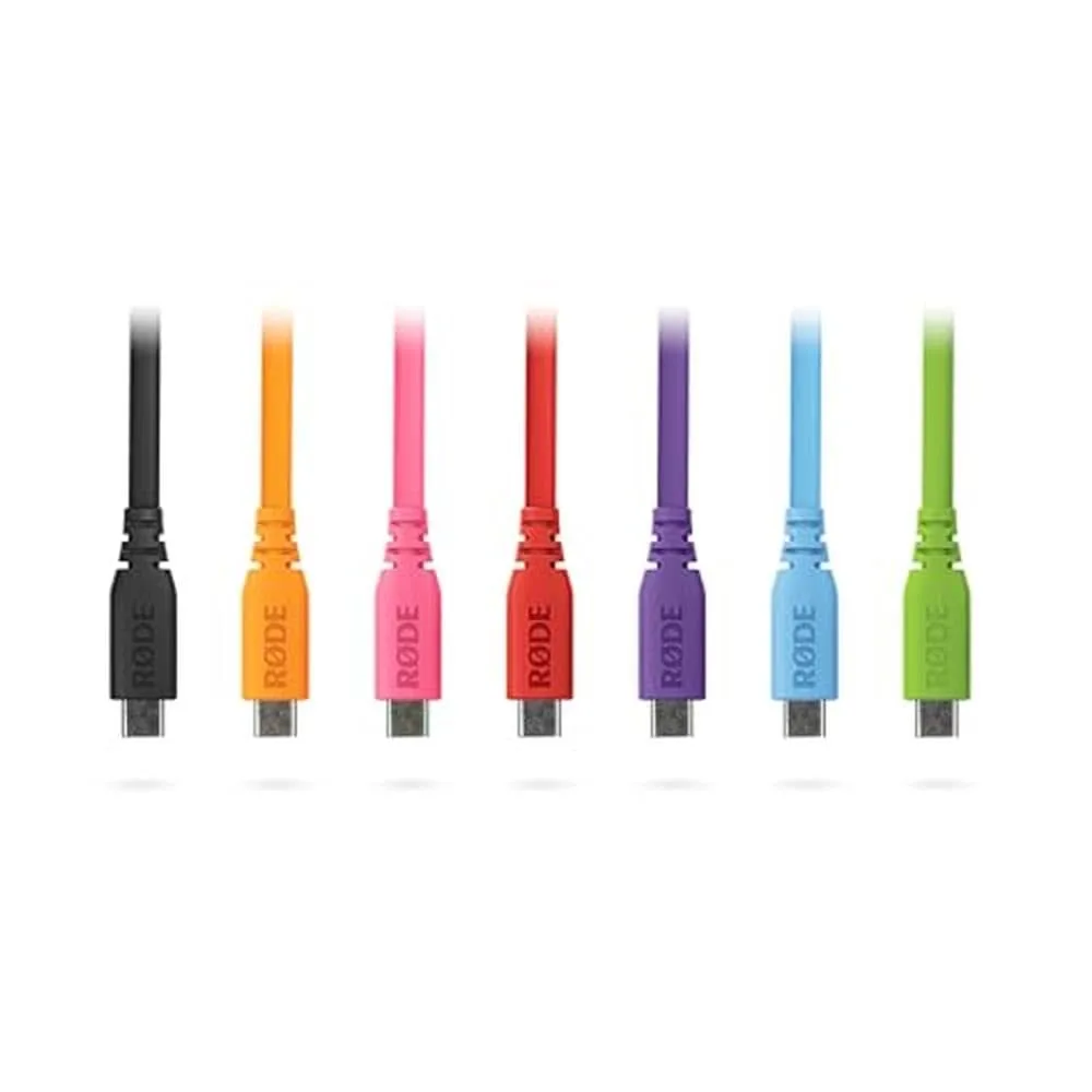 RØDE SC17 USB-C to USB-C Flat Cable (1.5m, Pink)