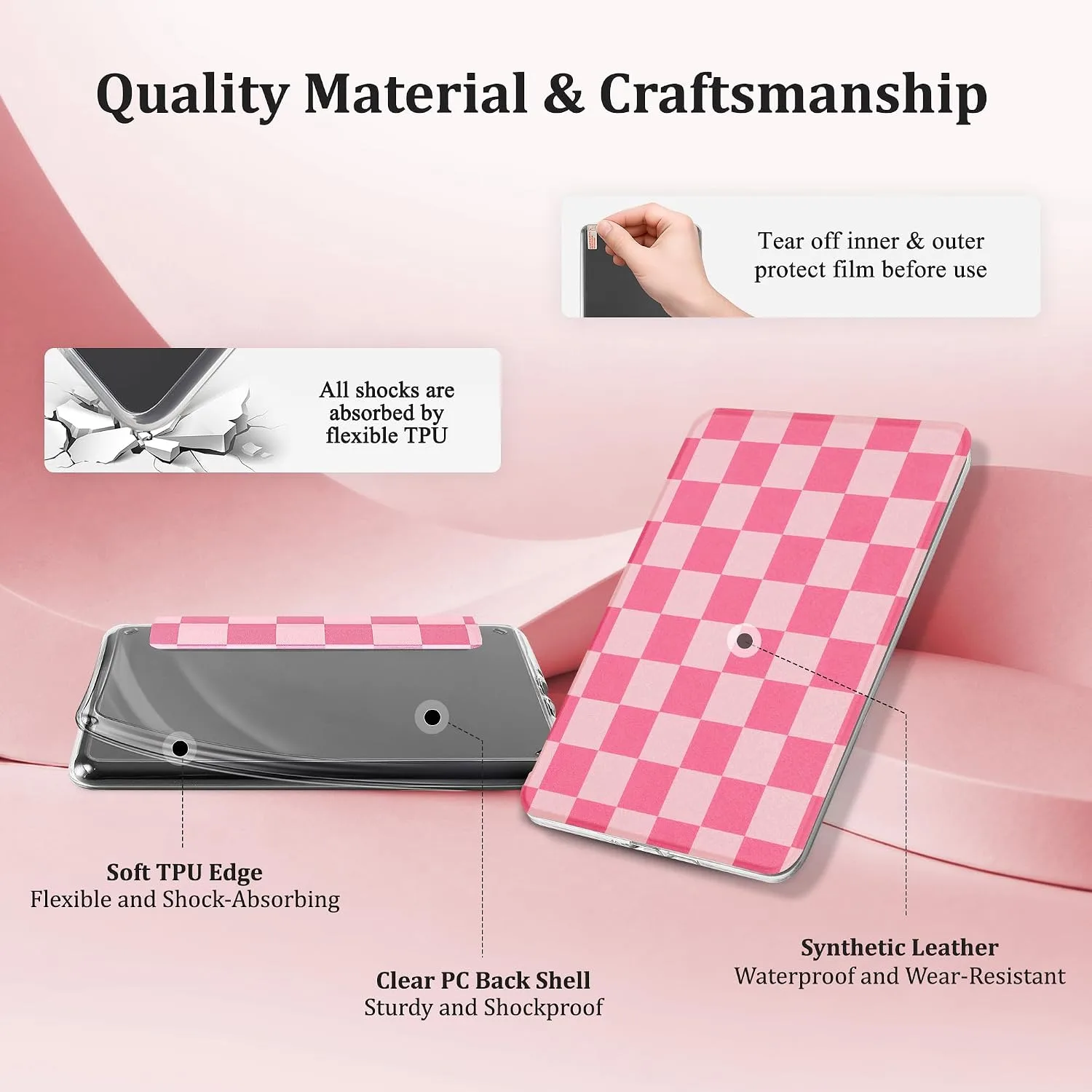 SESENSE Magnetic Case for 7'' Kindle Paperwhite 12th Gen 2024 & Colorsoft