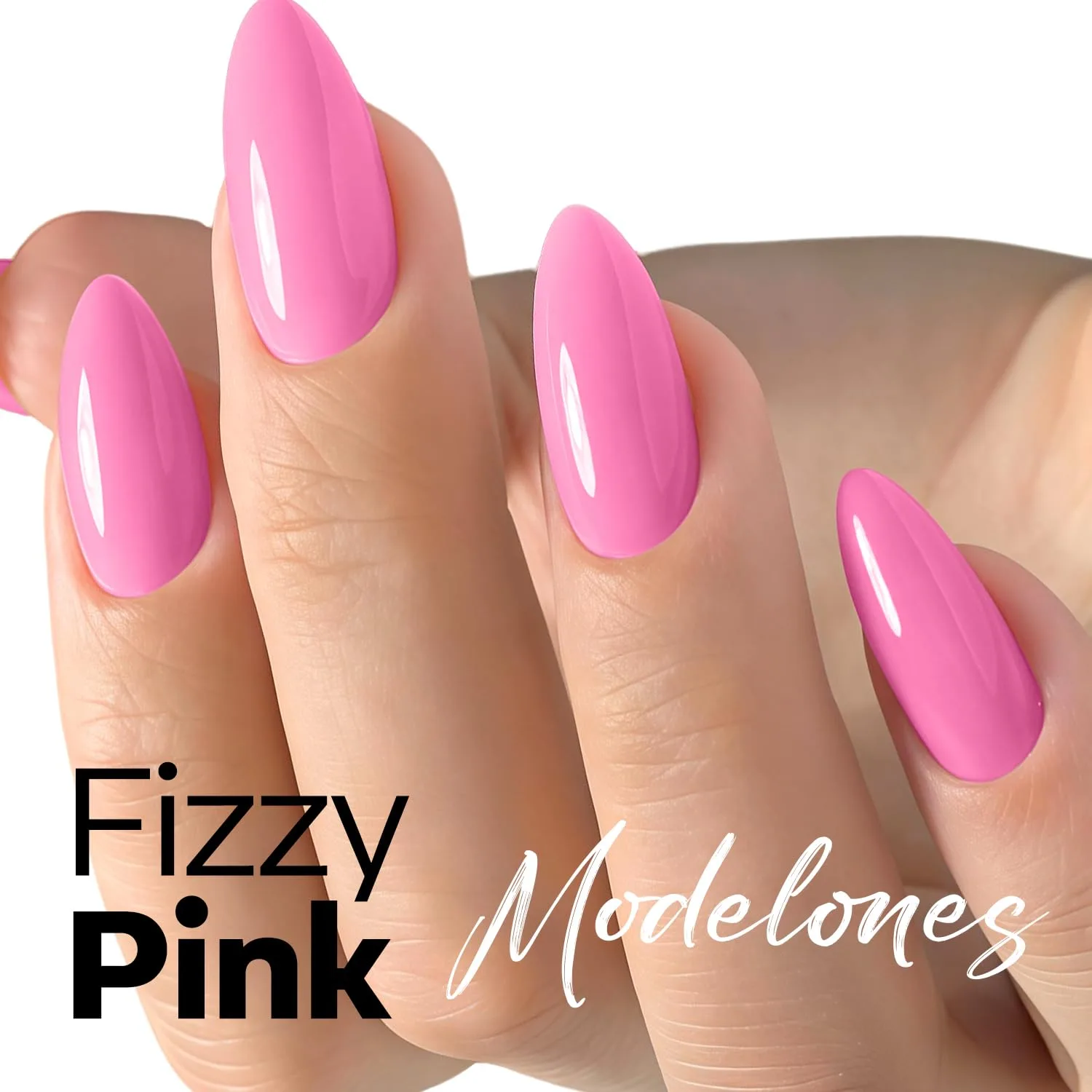 modelones Pink Gel Nail Polish Hot Pink Nail Polish