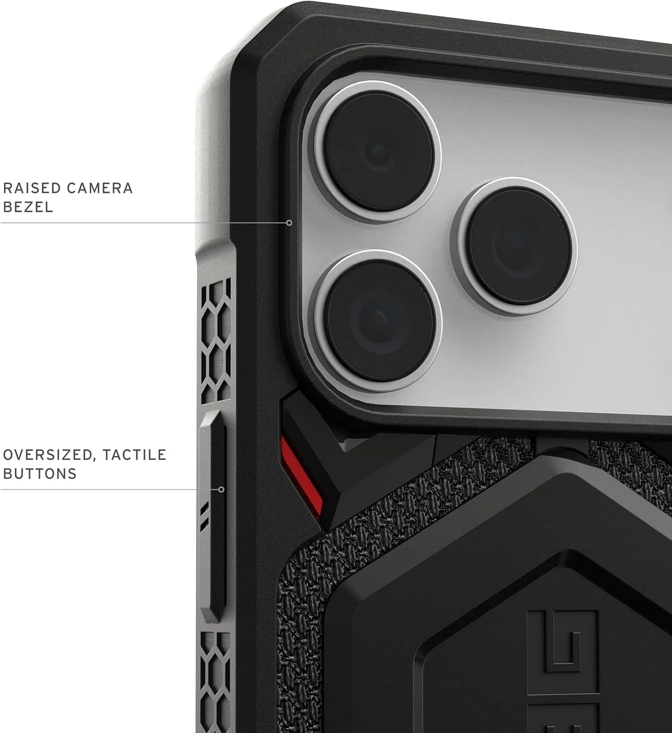 UAG Monarch Pro for iPhone 18 Pro Max Case/iPhone 17 Pro Max Case, Black