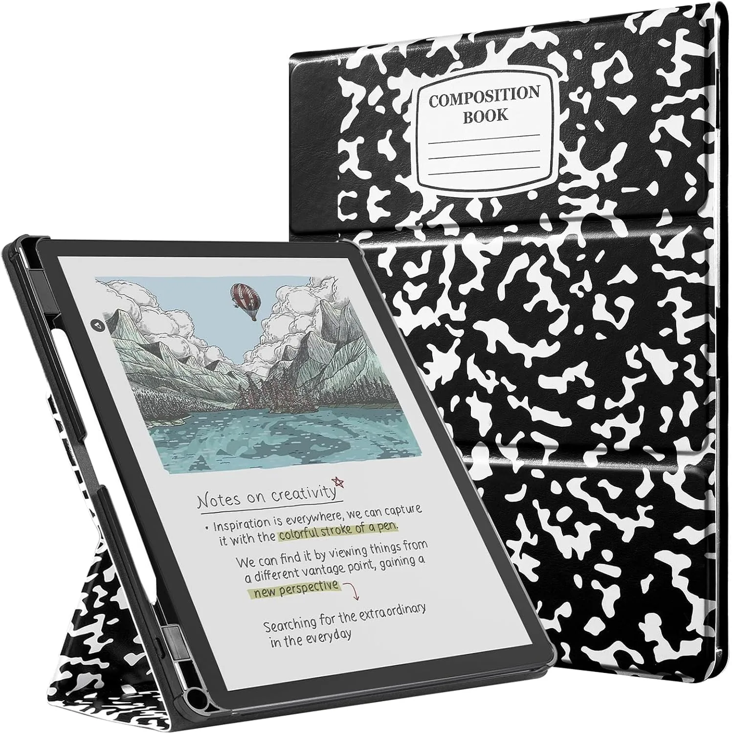 CoBak Case for TCL 11" Device with Stand, Auto Sleep Wake & Pen Holder