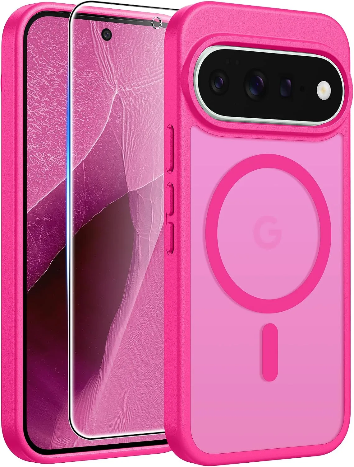 FNTCASE for Google Pixel 11 Pro XL Case, Fit for Magsafe, Screen Protector